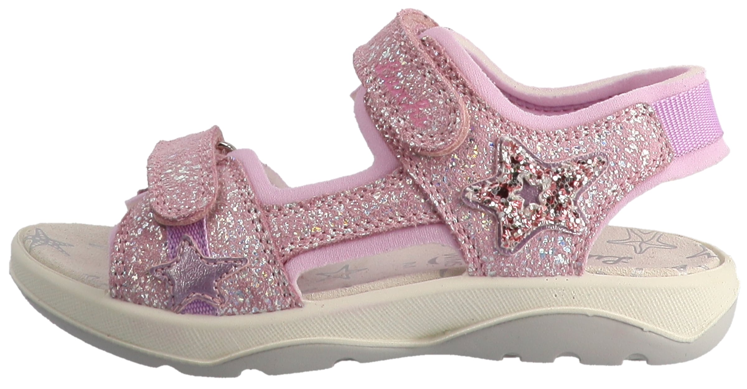 Lurchi 1100000002199 »Fia 2«  Klettschuh mit Glitter, Grössenschablone zum Download