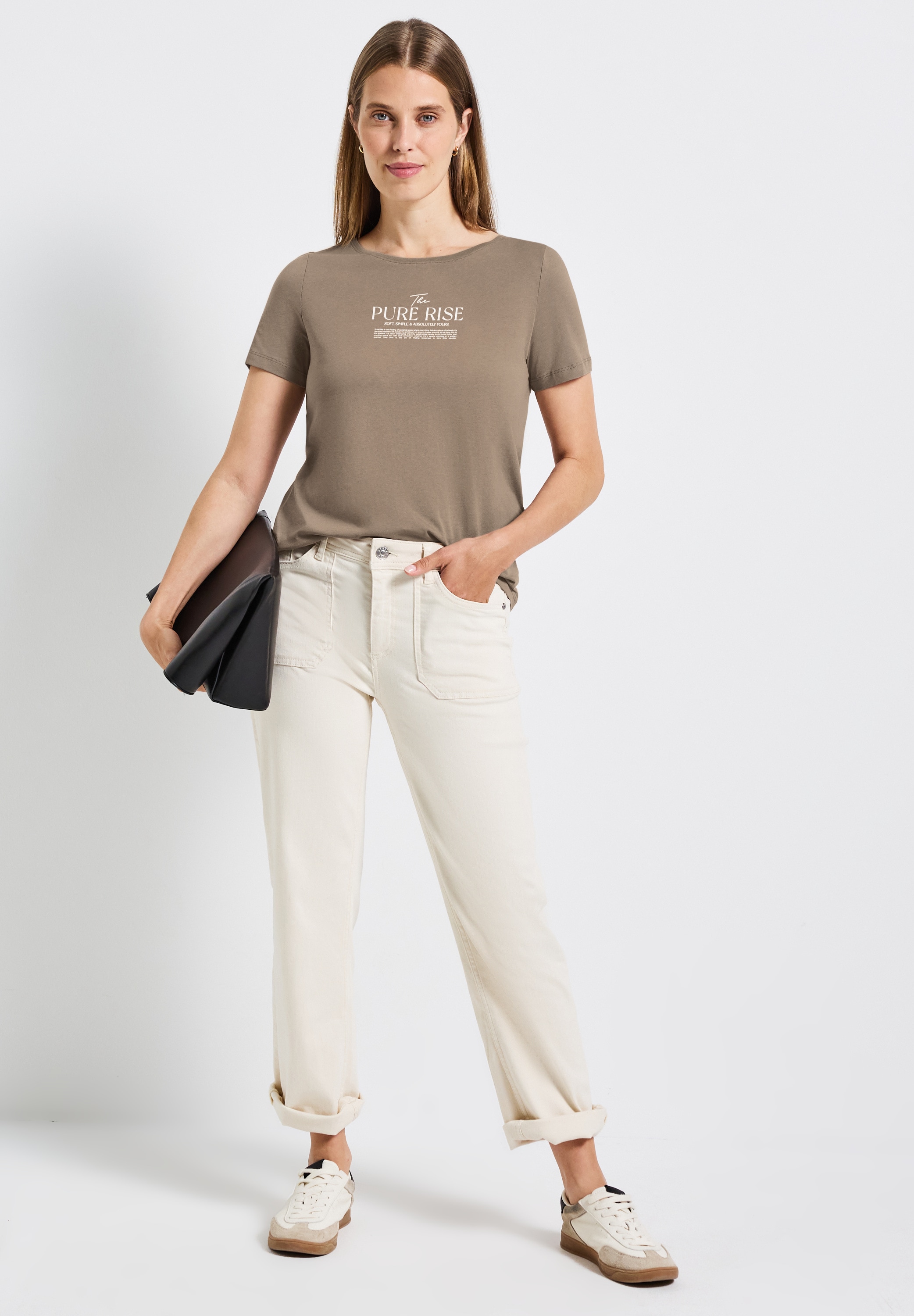 STREET ONE T-Shirt mit Wording Artwork