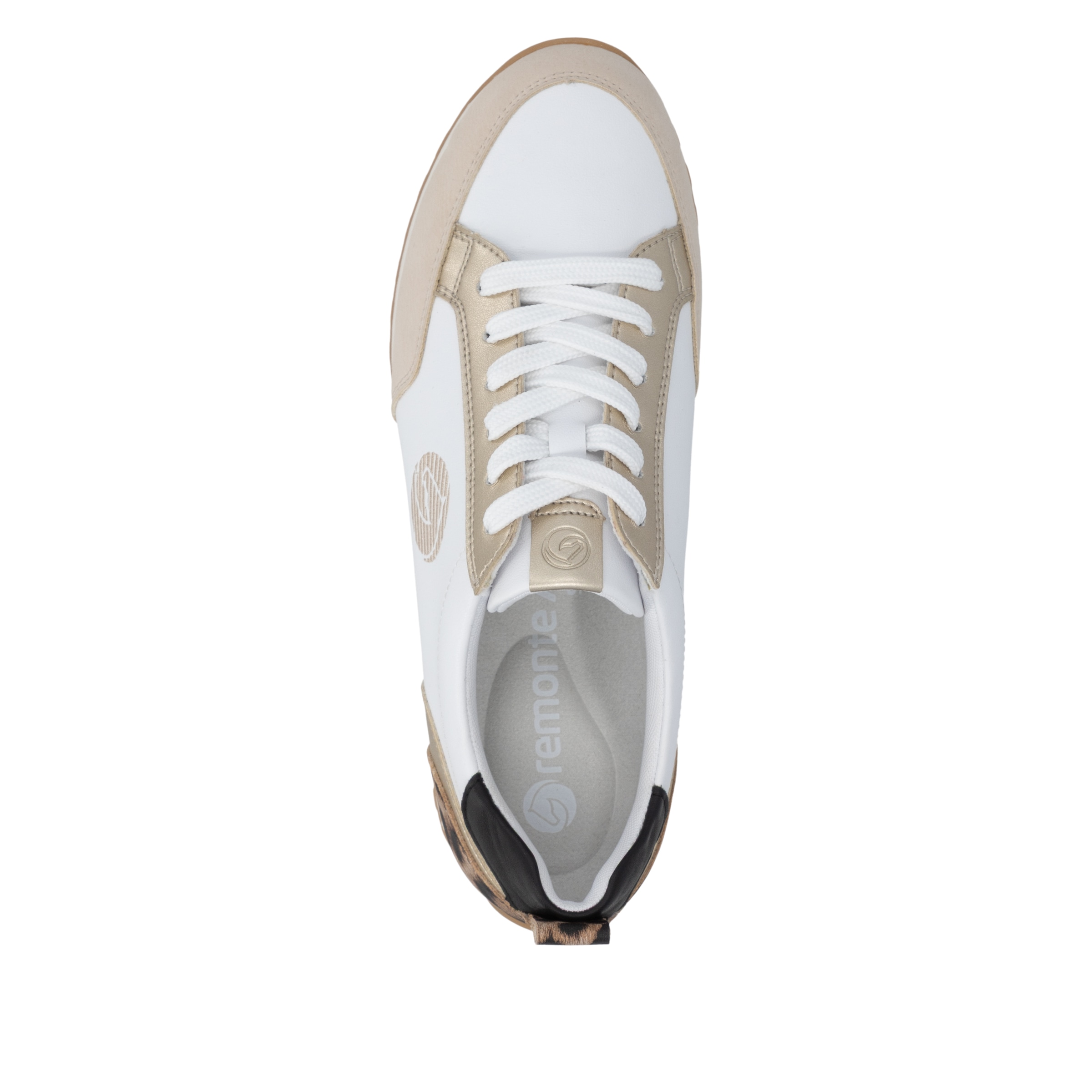 Remonte Sneaker  Schnürschuh, Halbschuh, Casual-Sneaker mit gepolstertem Schaftrand
