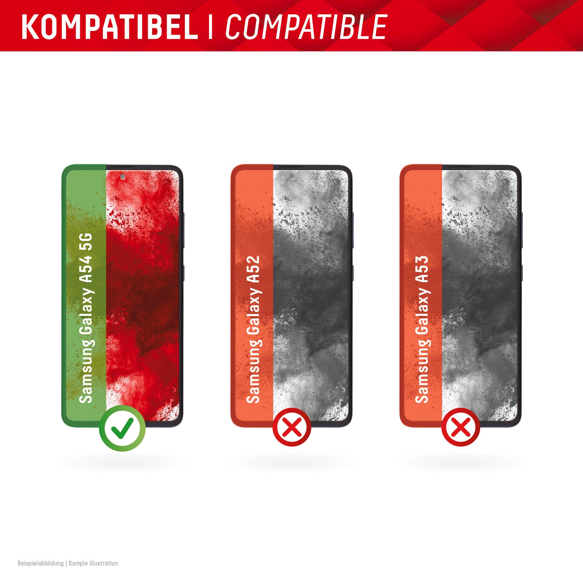 Displex Film de protection d'écran »Real Glass Samsung Galaxy A54 5G«