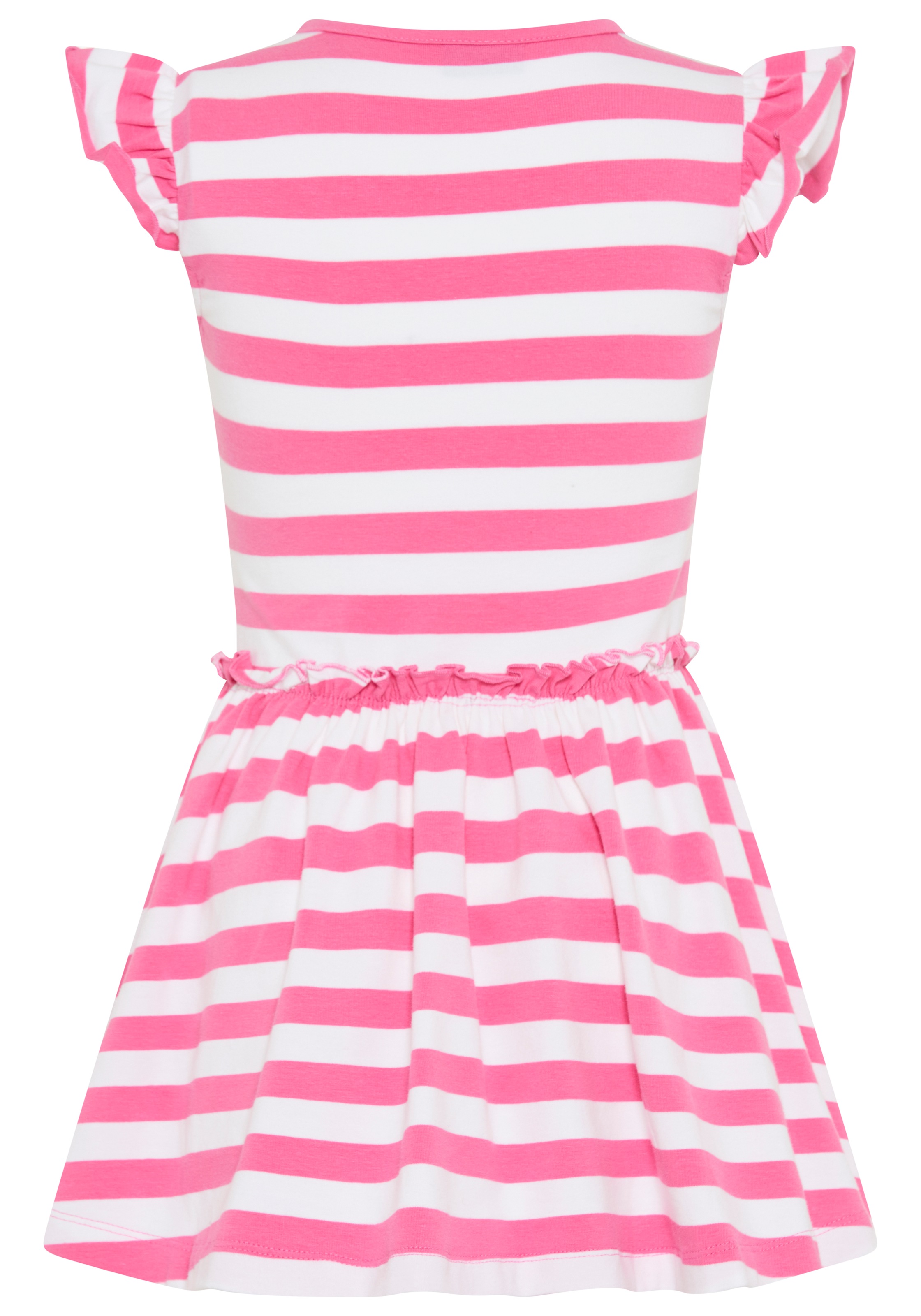 KIDSWORLD Robe en jersey »mit Pailletten für kleine Mädchen - Kirschen oder Zitronen Motiv« festlich,  kniefrei,  verspielt,  aus Baumwollmischung