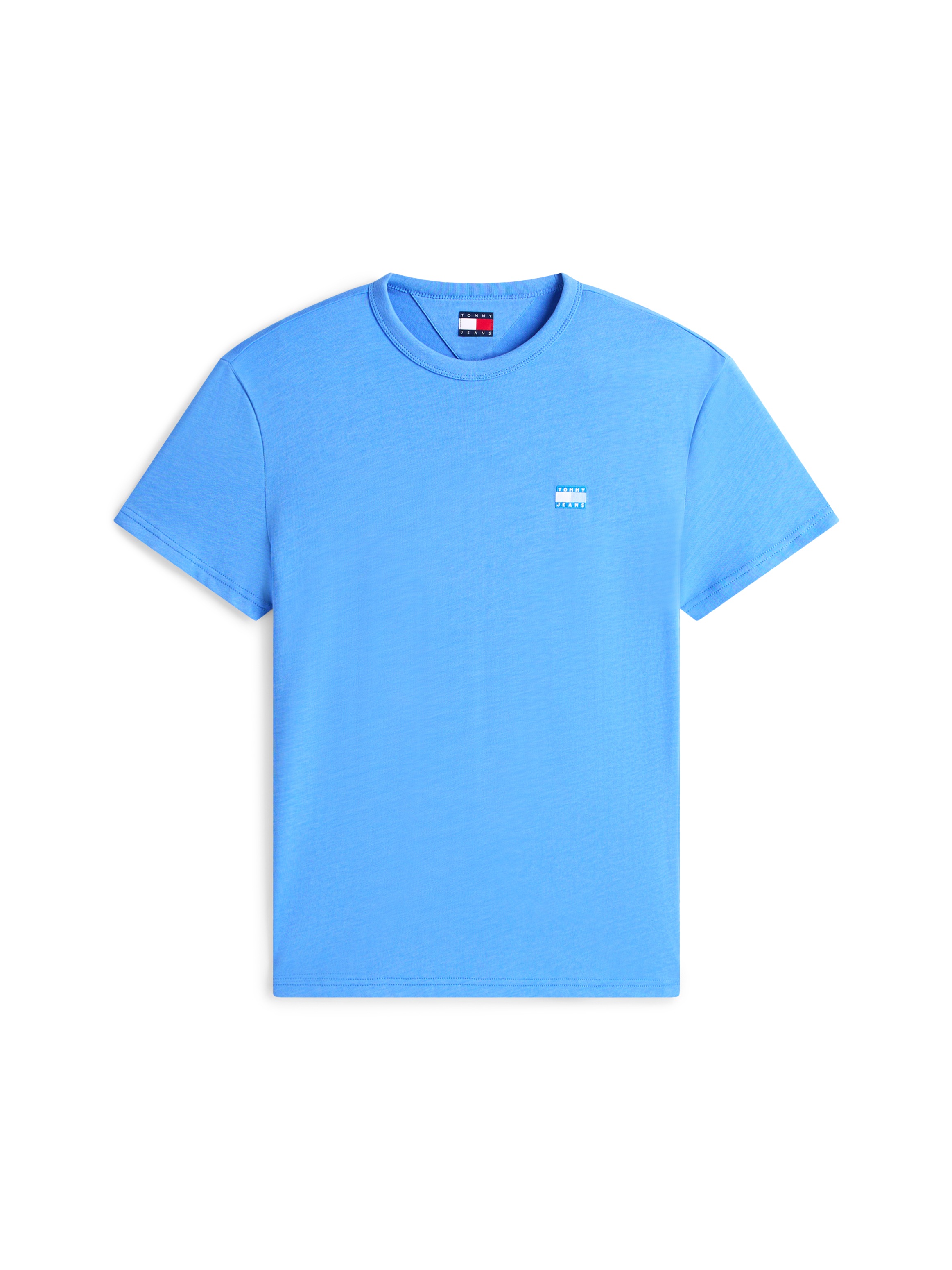Tommy Jeans T-Shirt »TJM REG BADGE« Rundhals, Jersey, meliert, regular fit