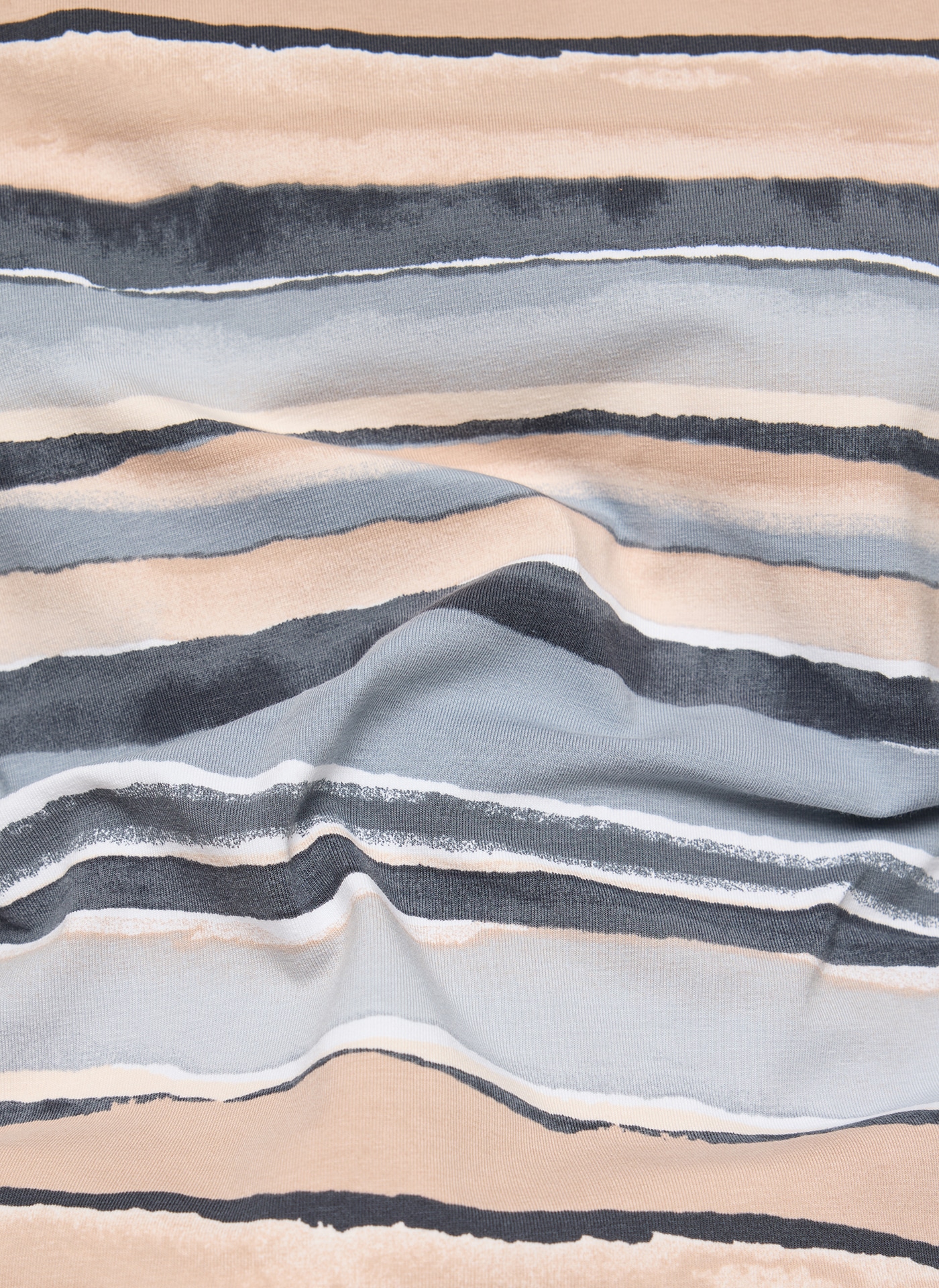 Rabe T-shirt à manches 3/4 in Streifen-Optik