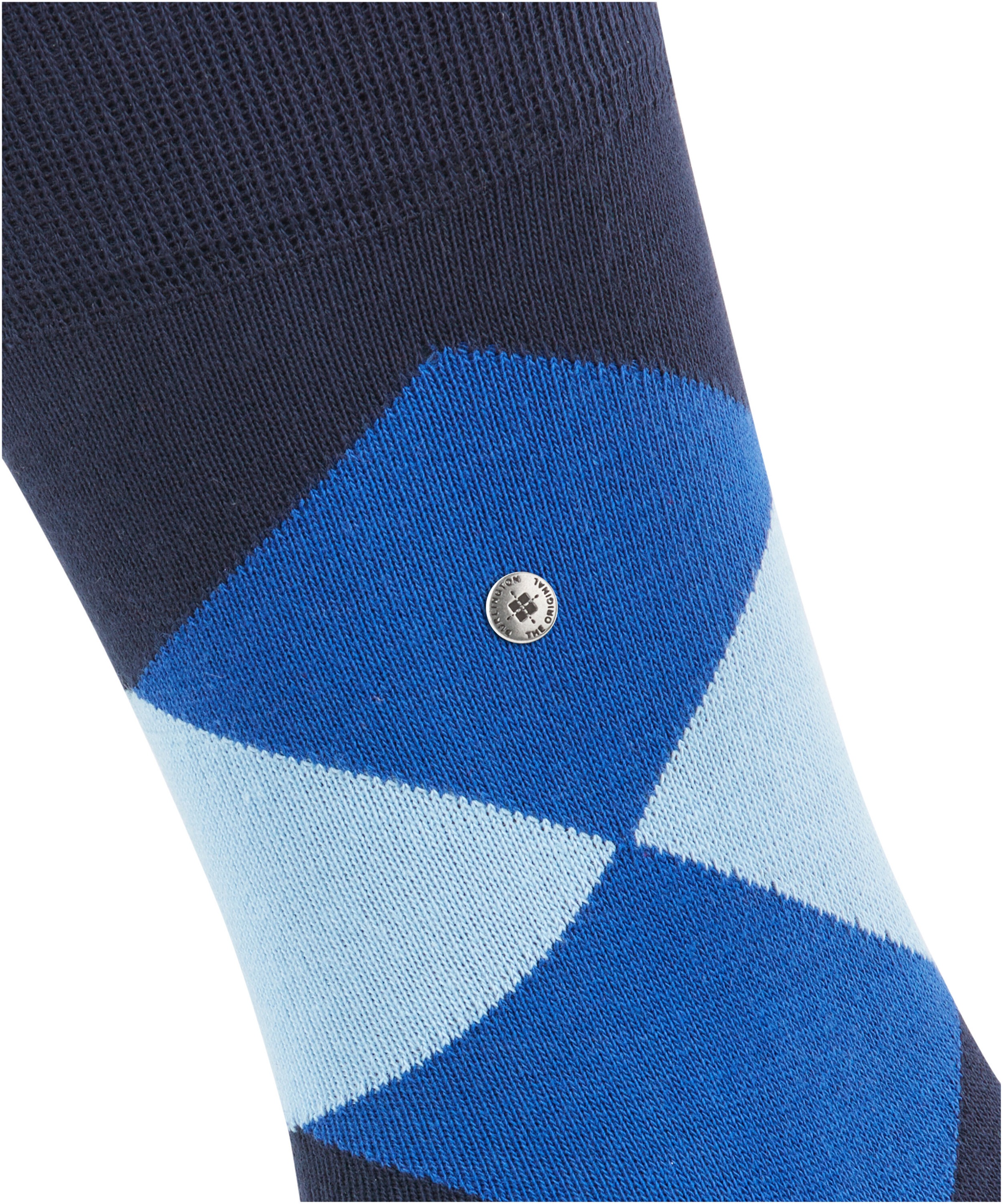 Burlington Chaussettes »Clyde« Taille unique 40-46, motif Argyle moderne, clip Burlington
