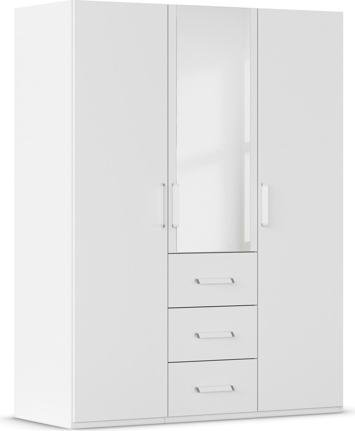 rauch Armoire à portes battantes »Kleiderschrank Schrank Garderobe Schlafzimmerschrank EVELYN« Disponible en 2 hauteurs 197 ou 210 cm, fonction SOFT-CLOSE incluse,  au style élégant avec tiroirs 3 largeurs et 2 hauteurs MADE IN GERMANY