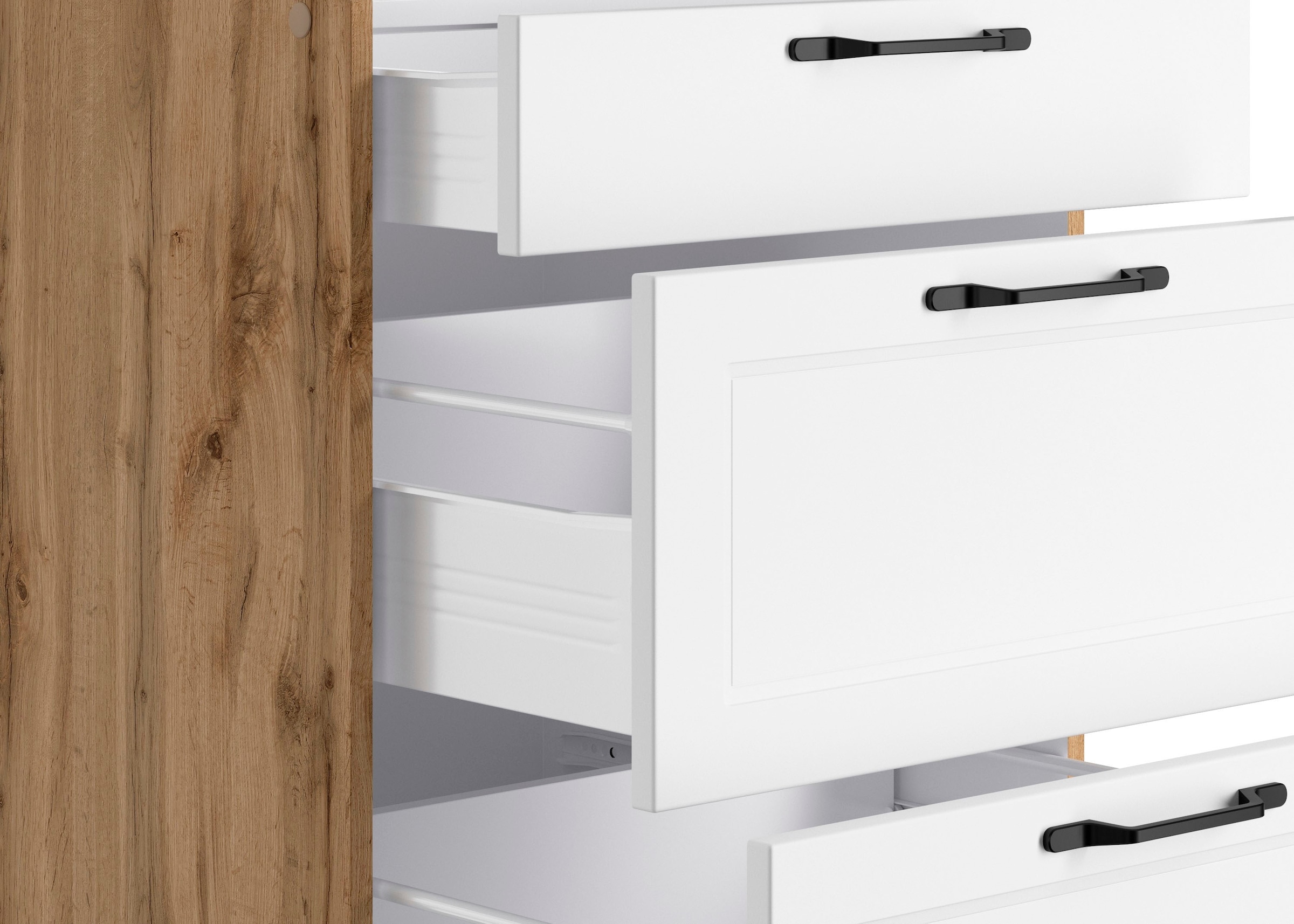 KOCHSTATION Winkelküche »KS-Lana« Stellbreite 240/360 cm, wahlweise mit oder ohne E-Geräte