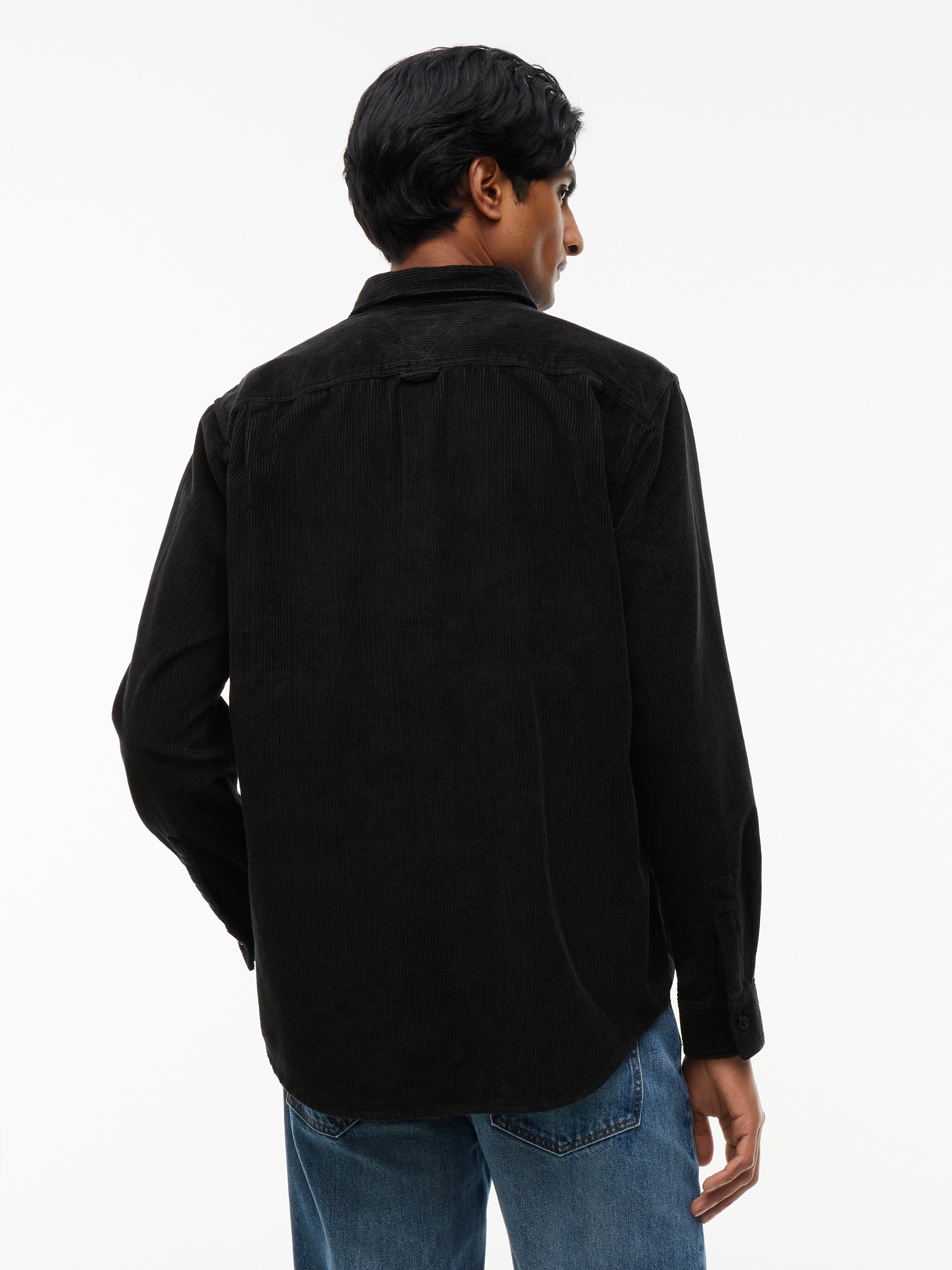 Tommy Jeans Langarmhemd »RELAXED CORDUROY SHIRT« Relaxed fit mit Brusttaschen