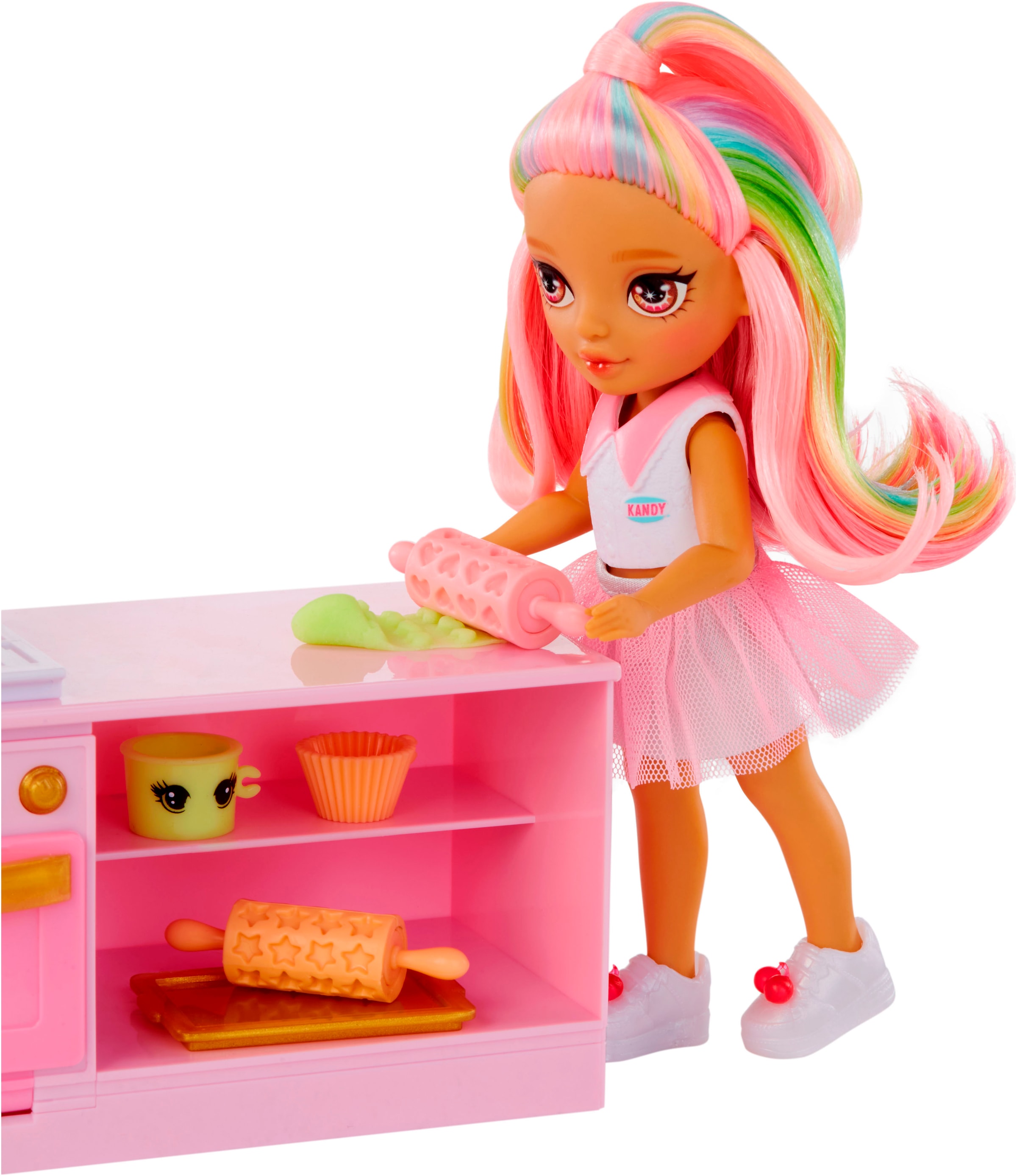 RAINBOW HIGH Minipuppe »Rainbow High Little Dessert Shop with Kandy Playset«