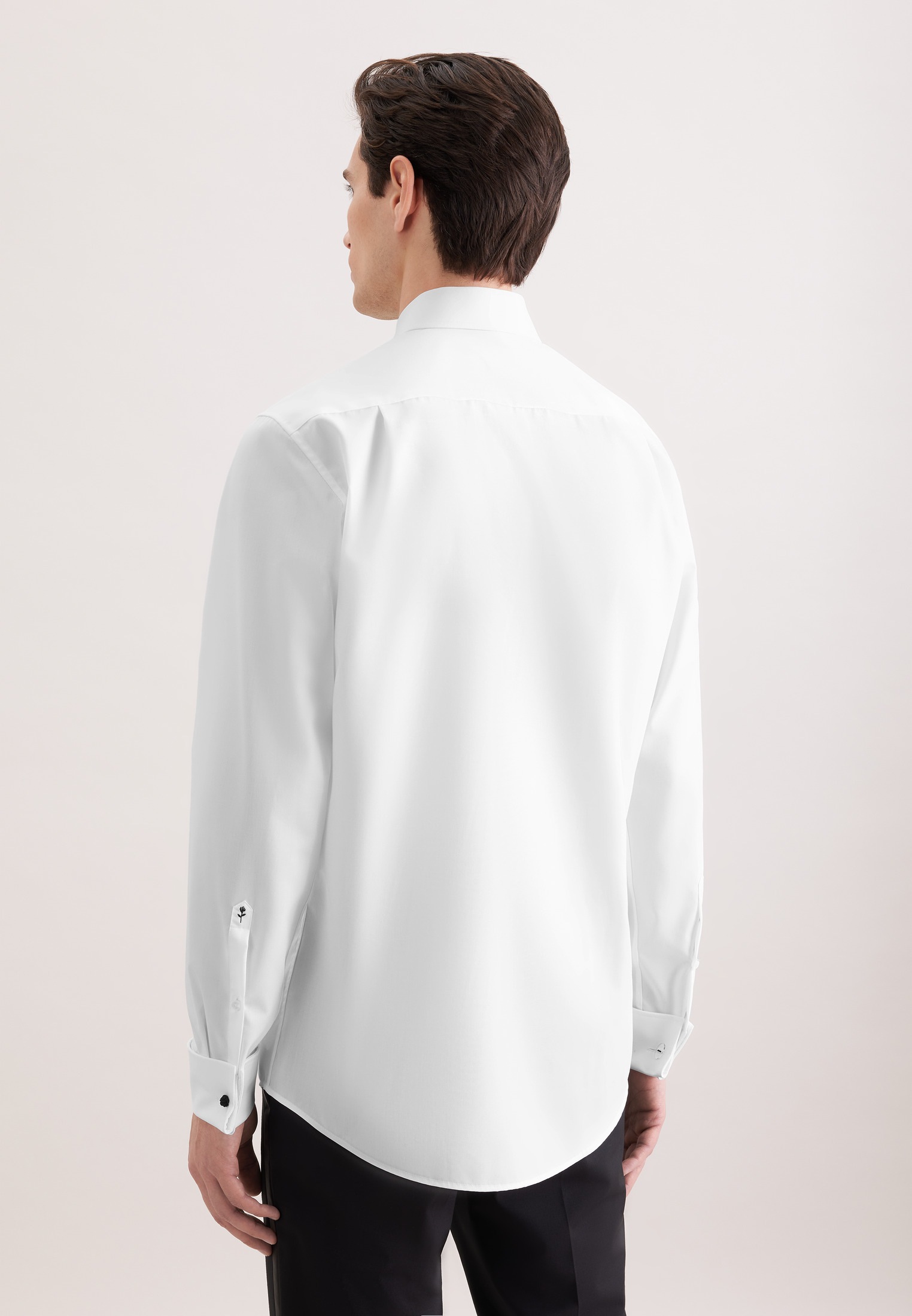 seidensticker Chemise d'affaires »Schwarze Rose« Regular 1/1 Kentkragen Uni