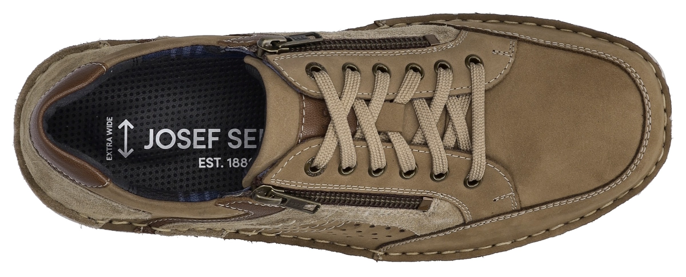 Josef Seibel Schnürschuh »New Anvers 87«  , Komfortschuh, Bequemschuh, Freizeitschuh in extraweiter Form