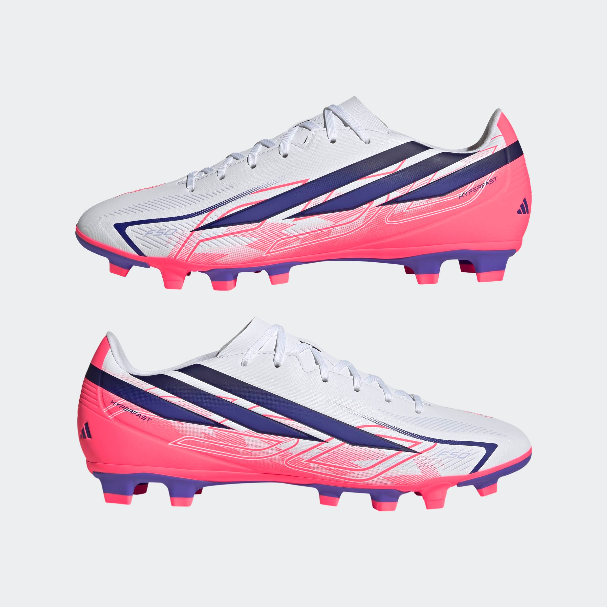 adidas Performance Fussballschuh »F50 HYPERFAST CLUB , FESTE BÖDEN/GEMISCHTE BÖDEN«  für viele verschiedene Böden geeignet