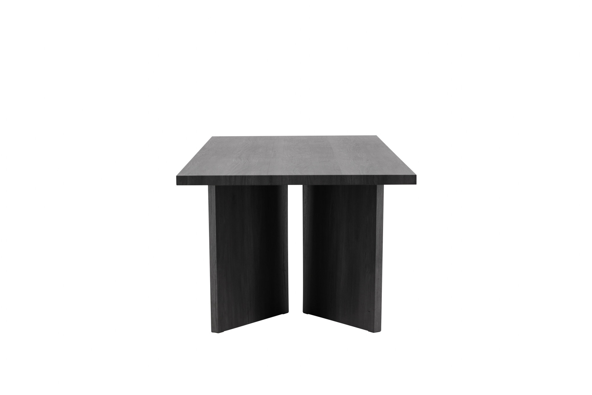 Venture Home Esstisch »Bassholmen, rechteckiger Esstisch in elegantem Schwarz, 240 × 100 cm« Esszimmertisch, MDF, rechteckig, einheitlich, geräumig, robust