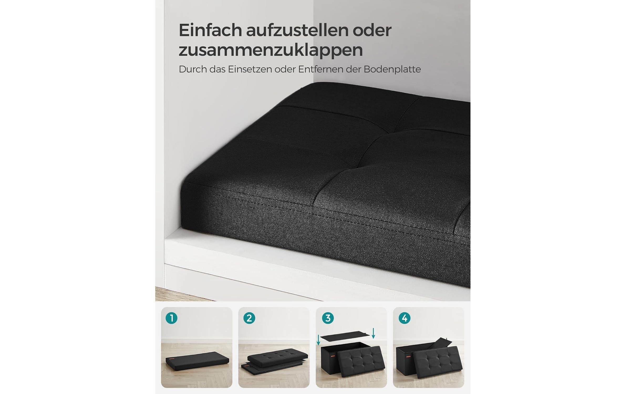SONGMICS Coffre-siège »mit Stauraum«