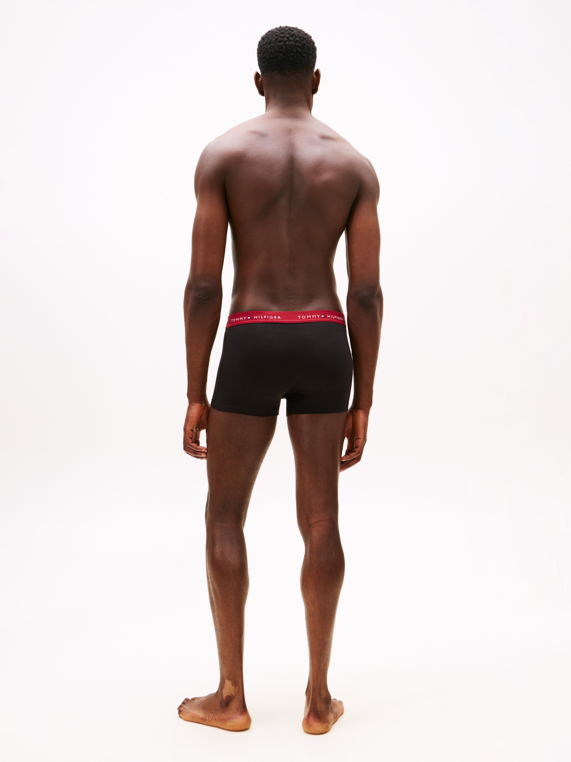 Tommy Hilfiger Underwear Tronc »3P WB TRUNK« Packung, 3er-Pack, 3 cuis mit Logo-Elastikbund