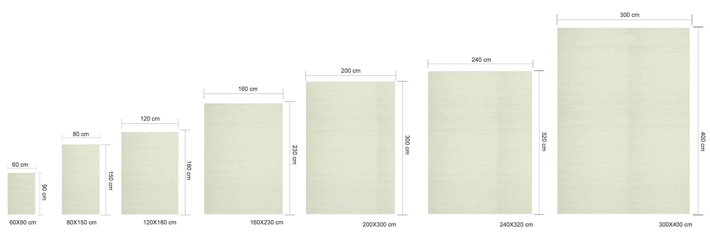 GOODproduct Tapis »Naddia, Webstruktur, Naturtöne« Rectangulaire 9 mm Höhe Design intemporel, chiné, salon, chambre, salle à manger