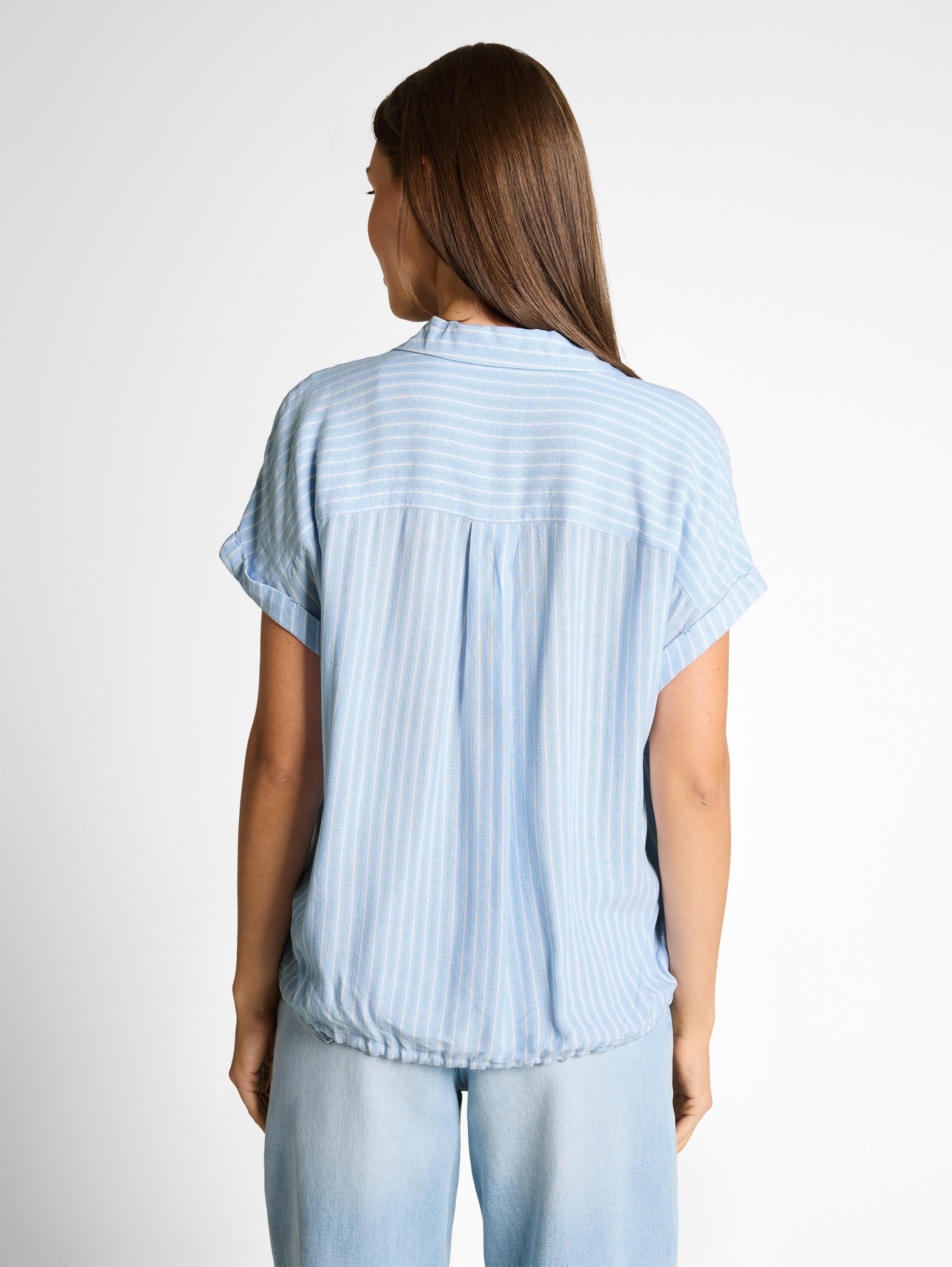 TOM TAILOR Klassische Bluse »Loose« mit Streifen Muster