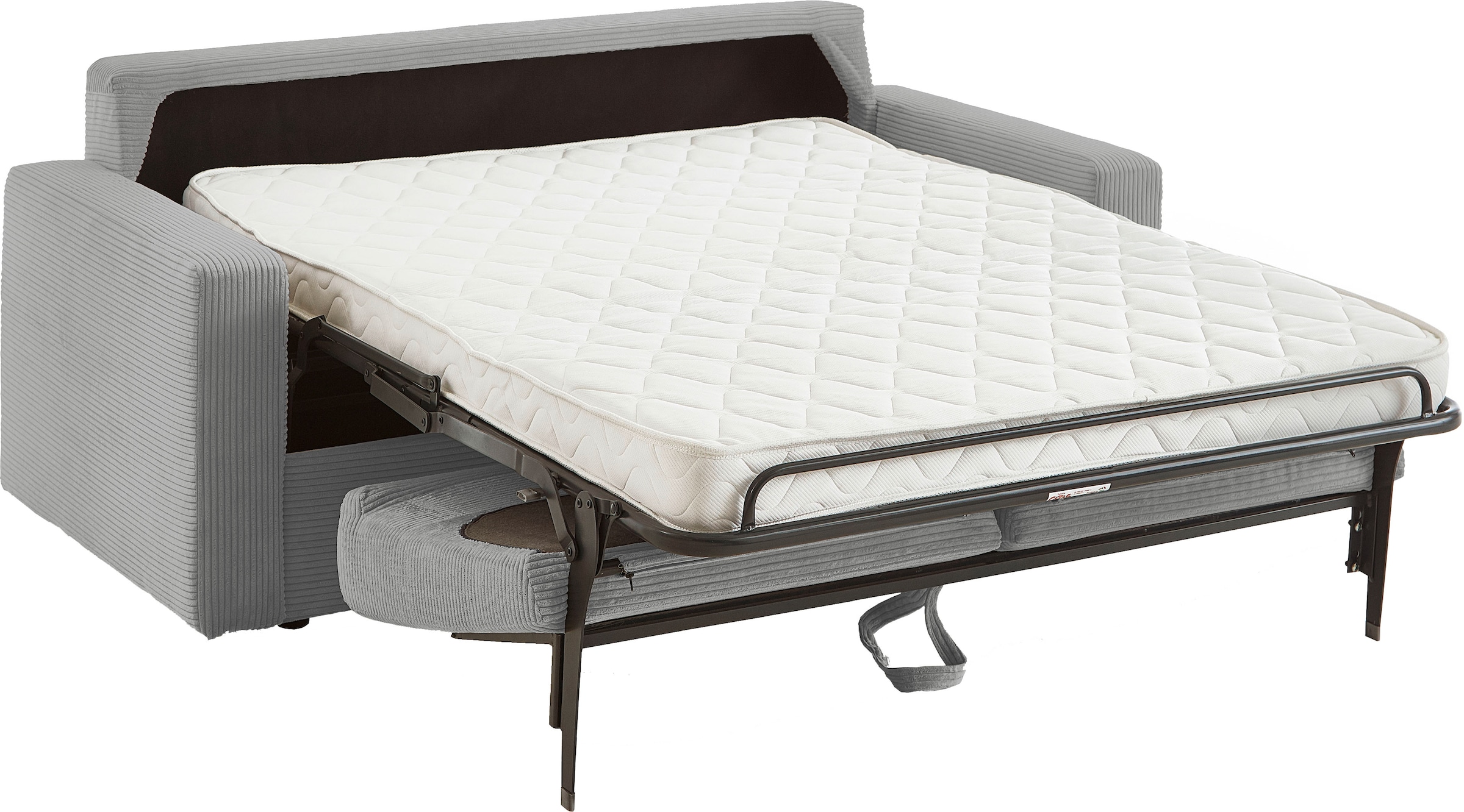 ATLANTIC home collection Schlafsofa »Rolando, B: 196 cm, Liegefl. 140x190 cm« mit komfortabler Matratze, Dauerschlafsofa