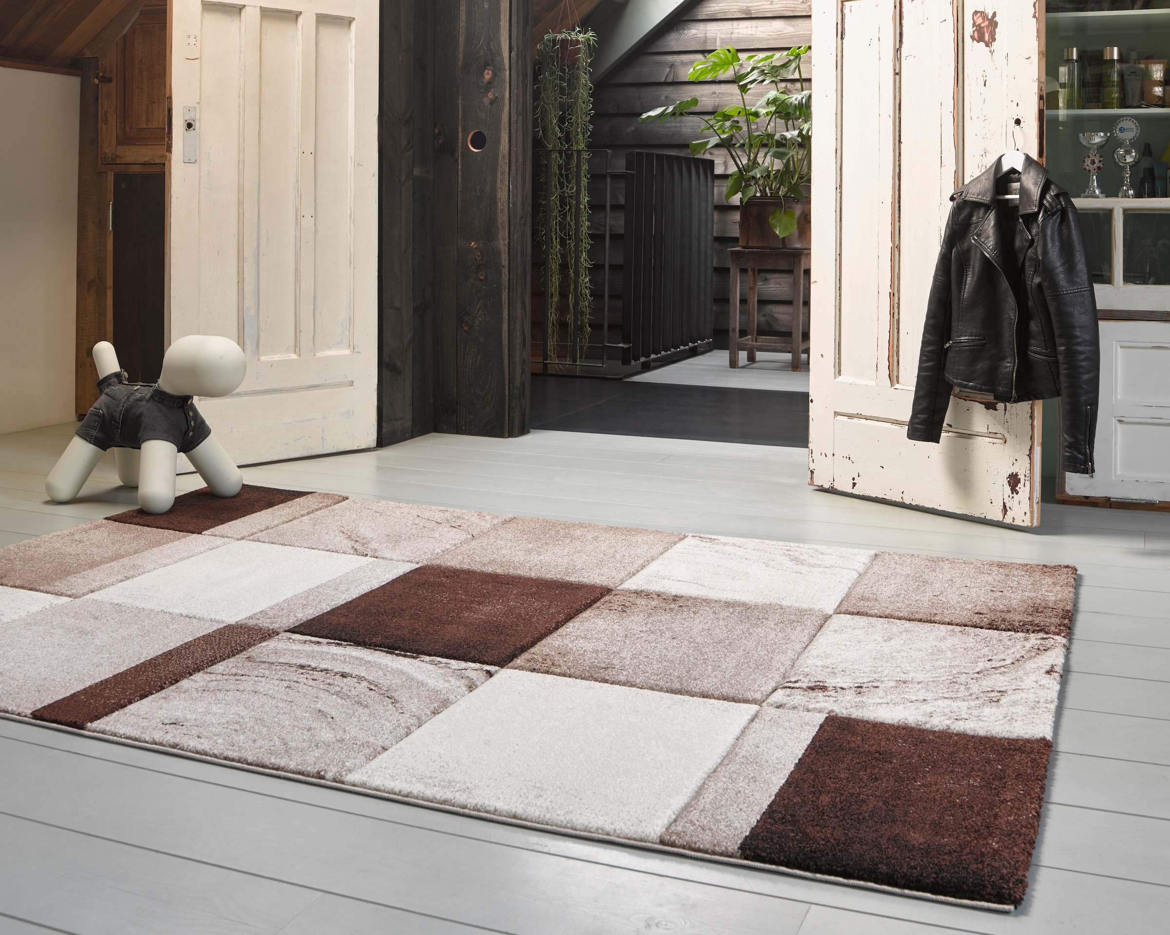 Wecon home Tapis »Mirage« Rectangulaire 13 mm Höhe Wohnzimmer