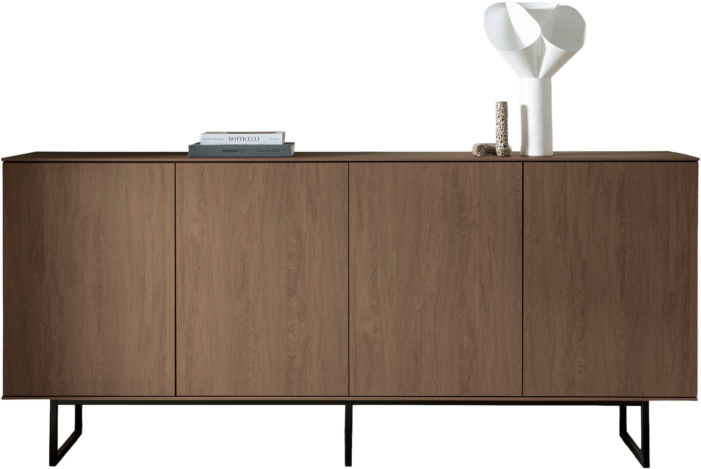 Home affaire Buffet »Lund, moderner Schrank, Kommode mit Kufengestell« surface supérieure visuellement fine, aspect haut de gamme, espace de rangement suffisant