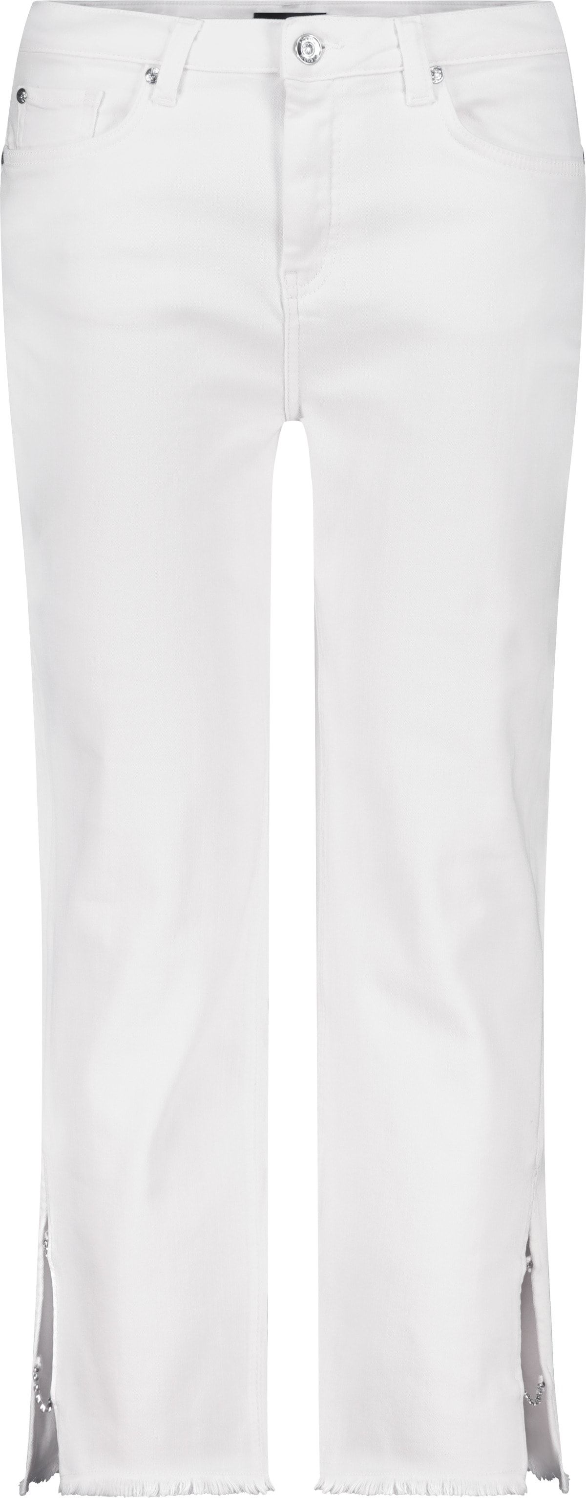 Monari Pantalon 7/8 »Hose Greta Short«  Regular fit mit Strasskette