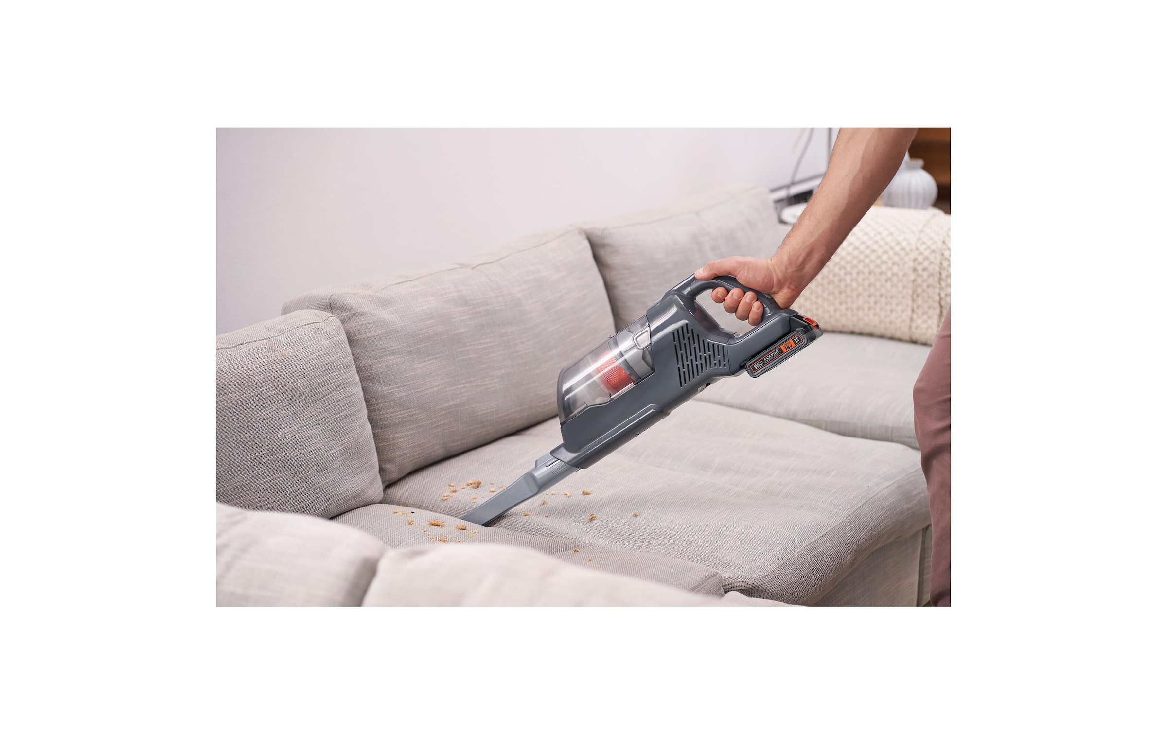 Black + Decker Akku-Hand-und Stielstaubsauger »BHFEA18D1-QW«