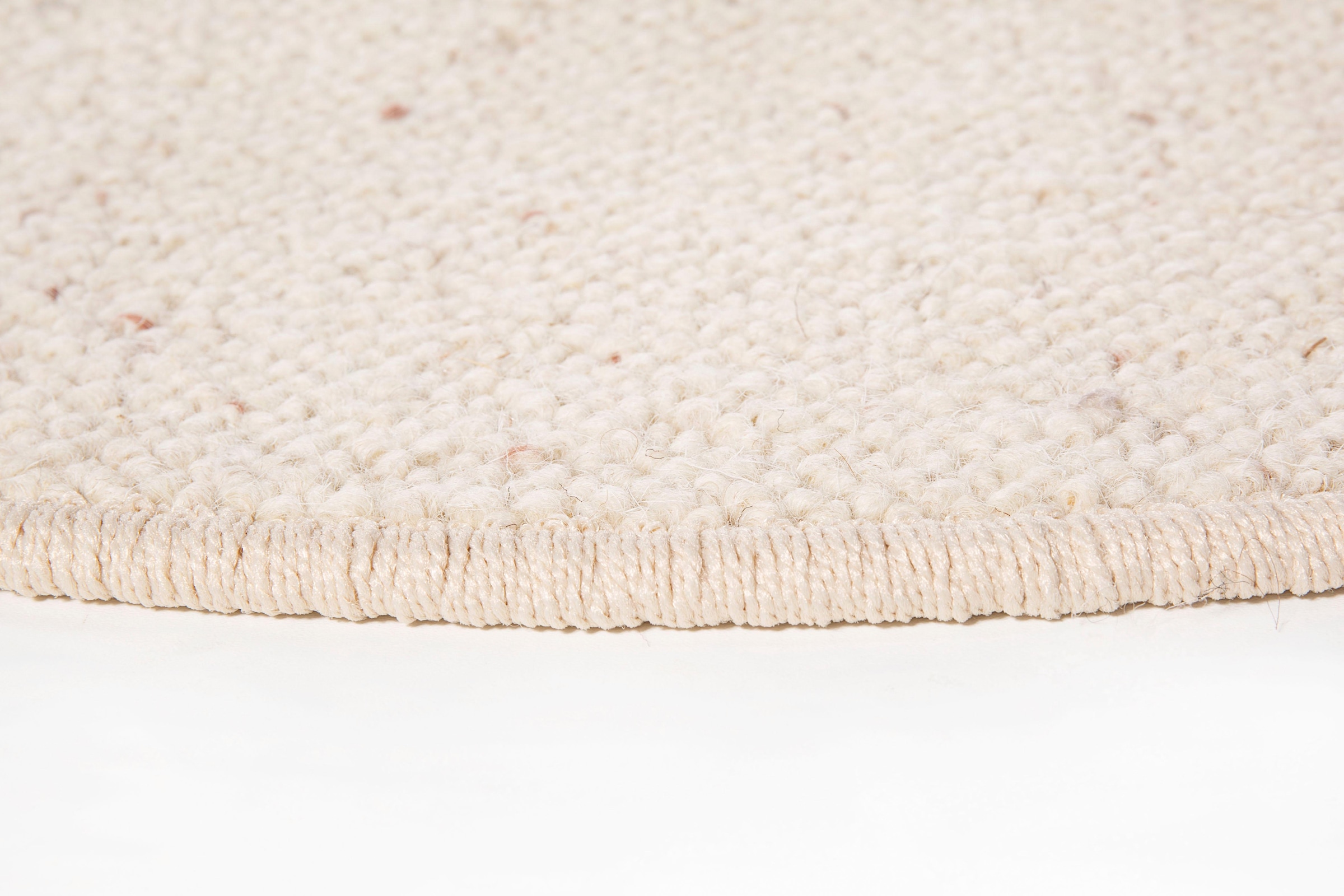 Andiamo Tapis de marche »Sheffield, Made in Poland« Demi-rond 5 mm Höhe melierte Berber-Optik, selbstklebend, Set mit 2 Stück oder 15 Stück