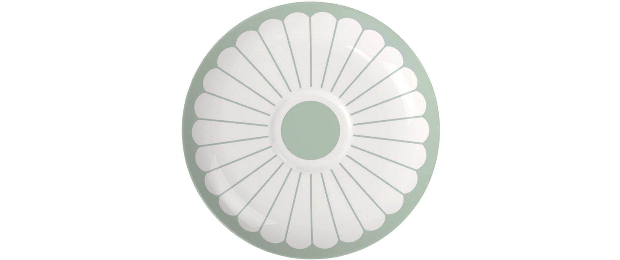 Villeroy & Boch Soucoupe »Fleur 6 Stück« Élégant dessous pour tasses de petit-déjeuner et cappuccino
