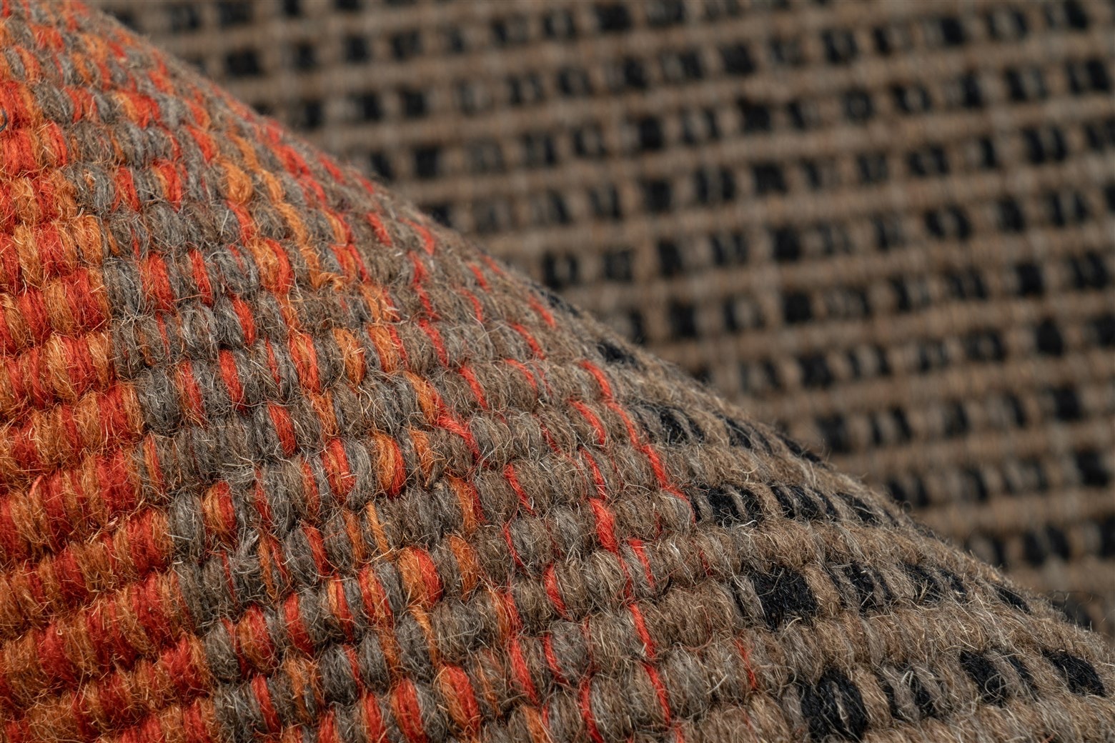 Padiro Tapis »Twice 325« Rectangulaire 13 mm Höhe Handgearbeitet, Naturteppich, beidseitig verwendbar