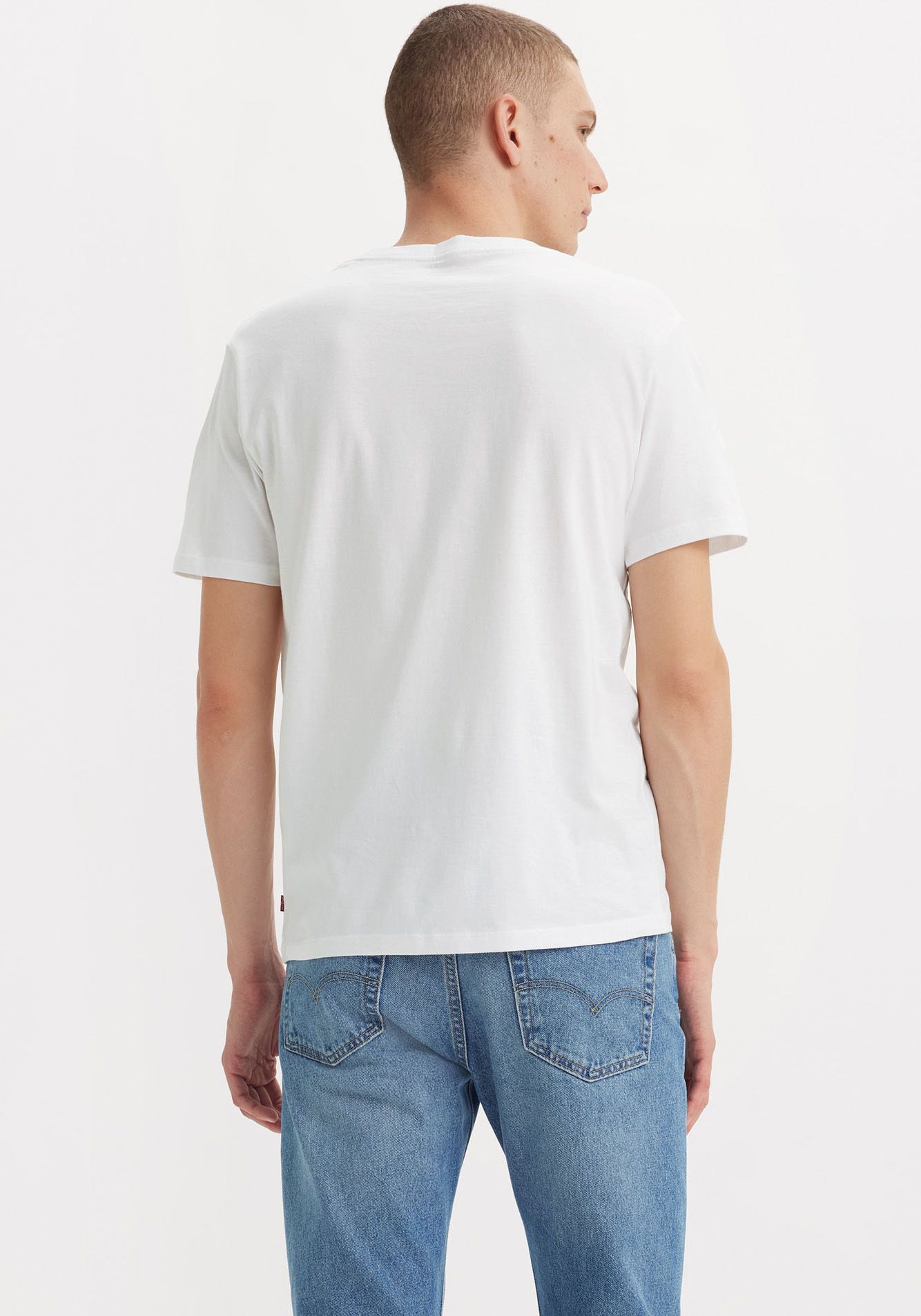 Levi's® T-shirt mit grossem Logoprint