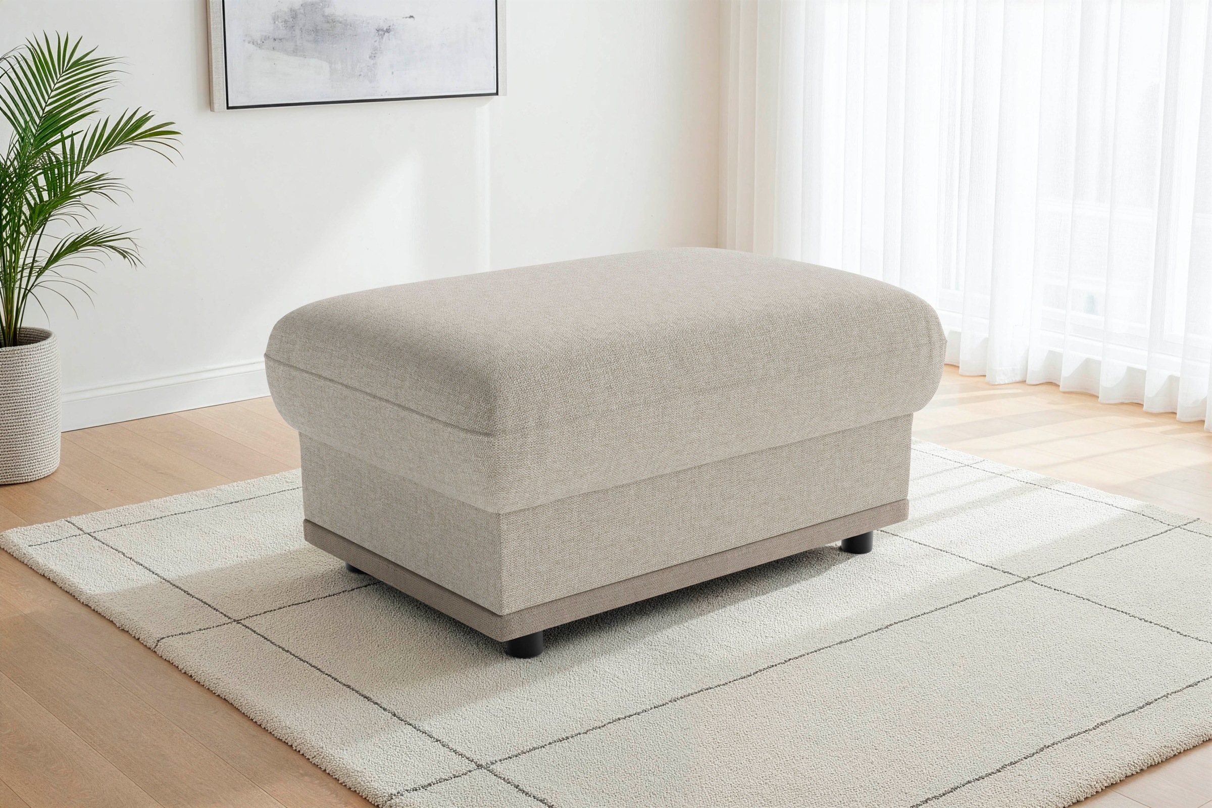 sit&more Tabouret rembourré »Cordoba« design moderne
