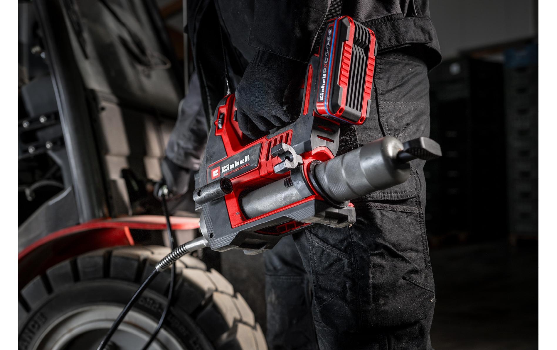 Einhell Akku-Kartuschenpistole »TP-GR 18/690 Li - Solo Akku-Fettpresse« ohne Akku und Ladegerät