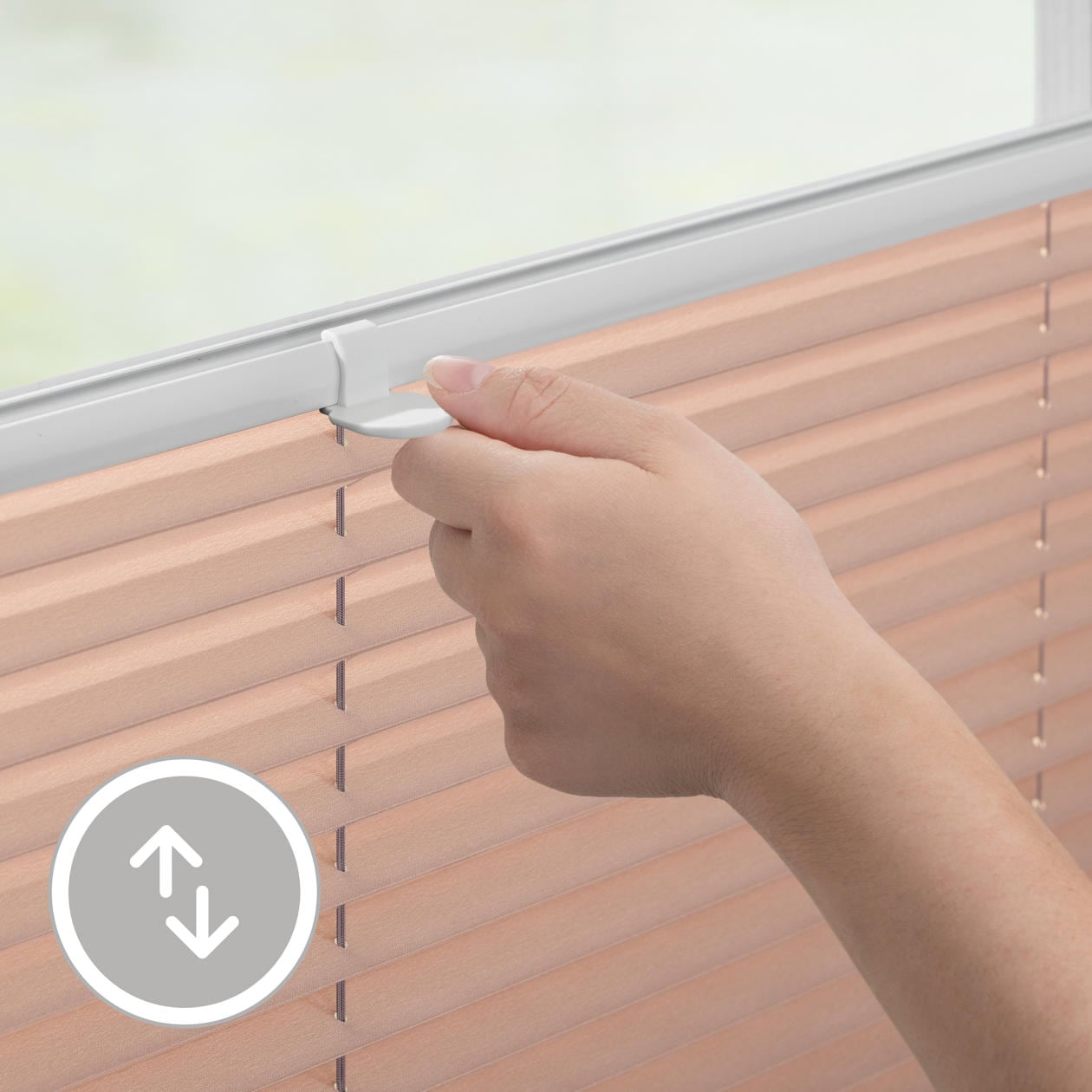 LICHTBLICK ORIGINAL Plissee »Plissee Klemmfix, ohne Bohren, verspannt« blickdicht ohne Bohren verspannt lichtdurchlässig, blickdicht