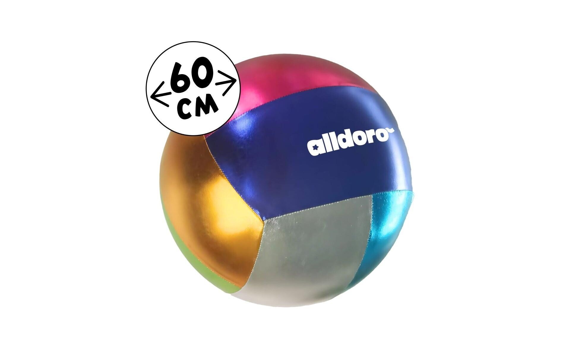 alldoro Ballon de jeu »XXL Metallic Ball«