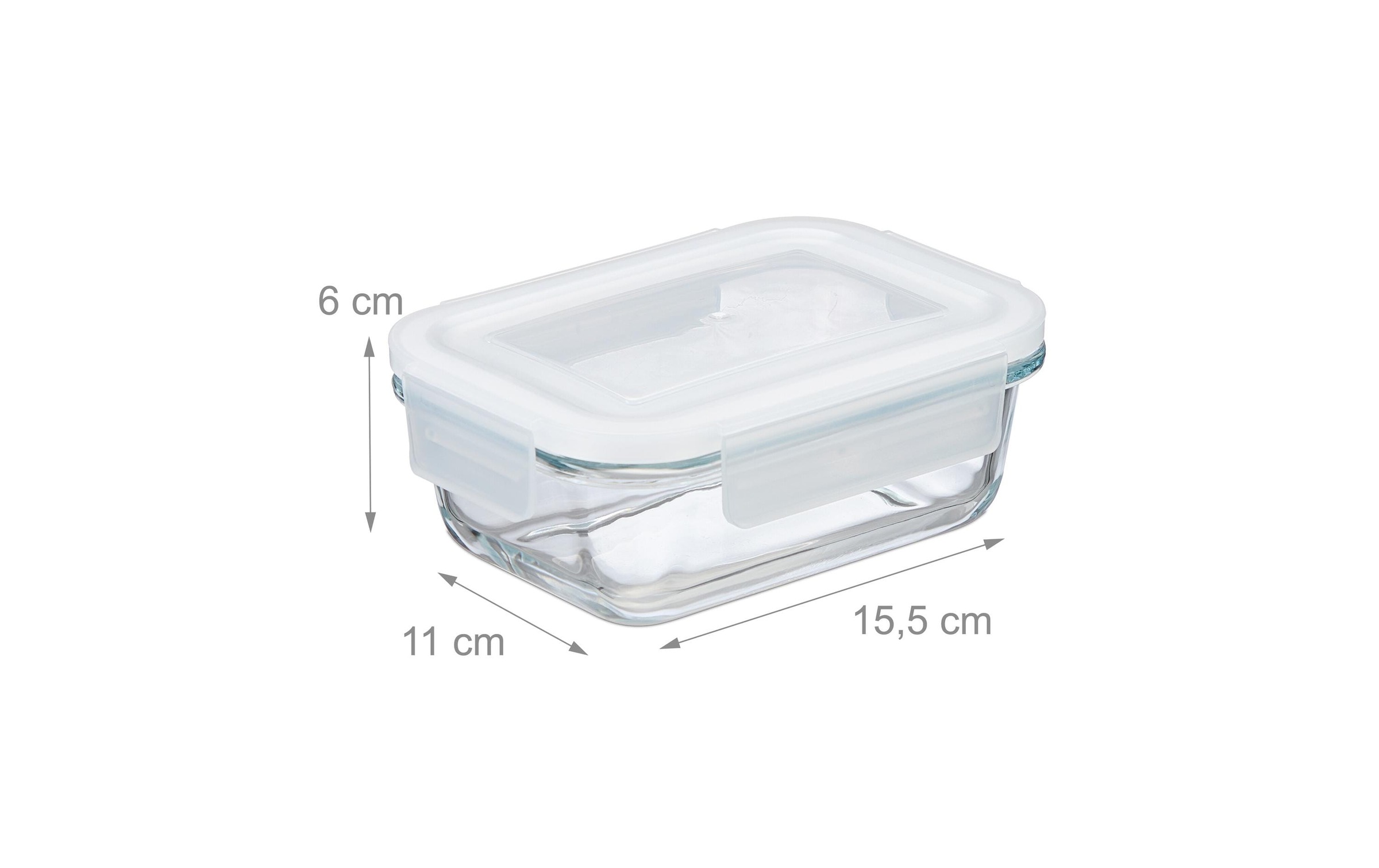 relaxdays Boîte à provisions »0.37 l« compatible lave-vaisselle
