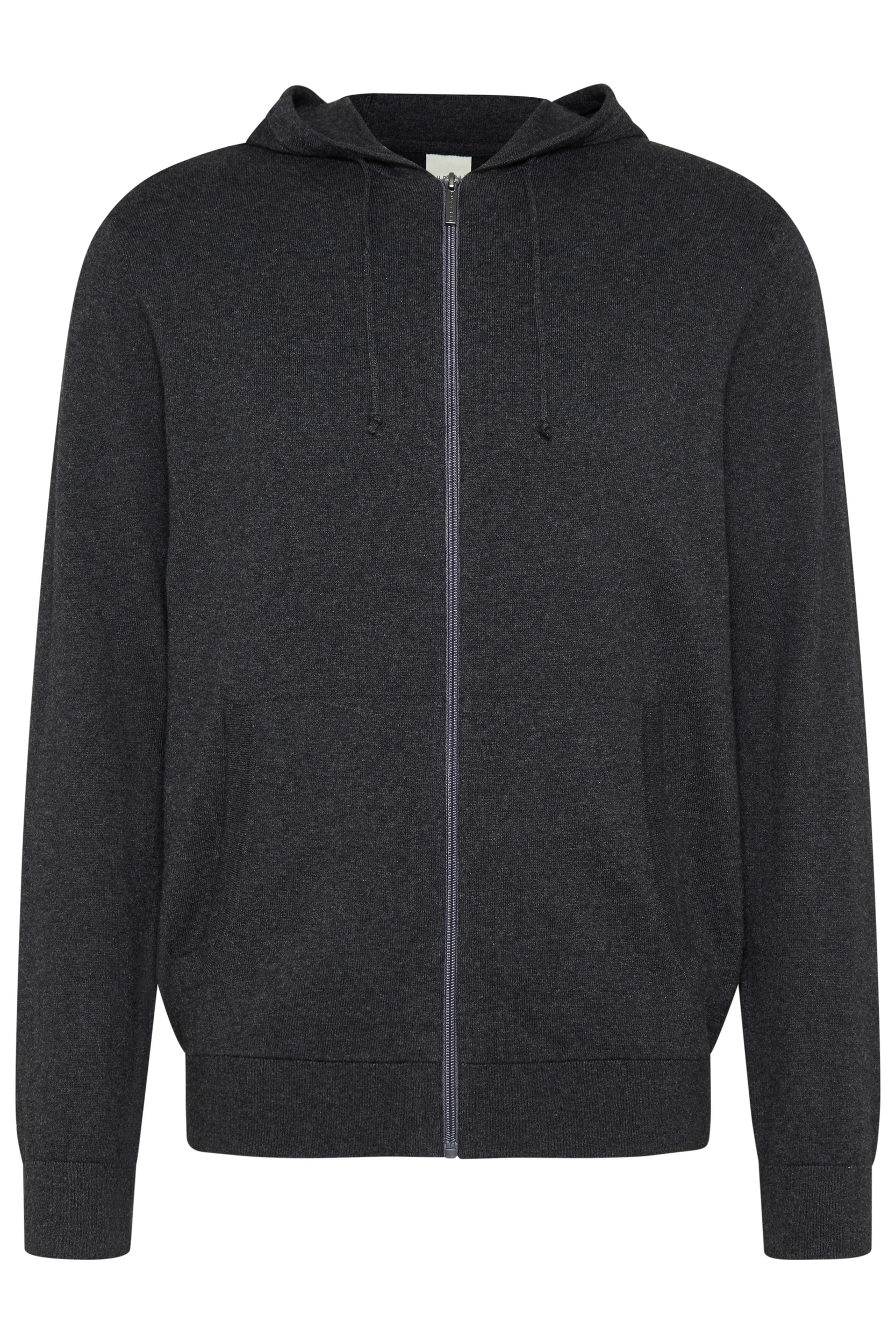 bugatti Pull à col rond mit Kaschmiranteil