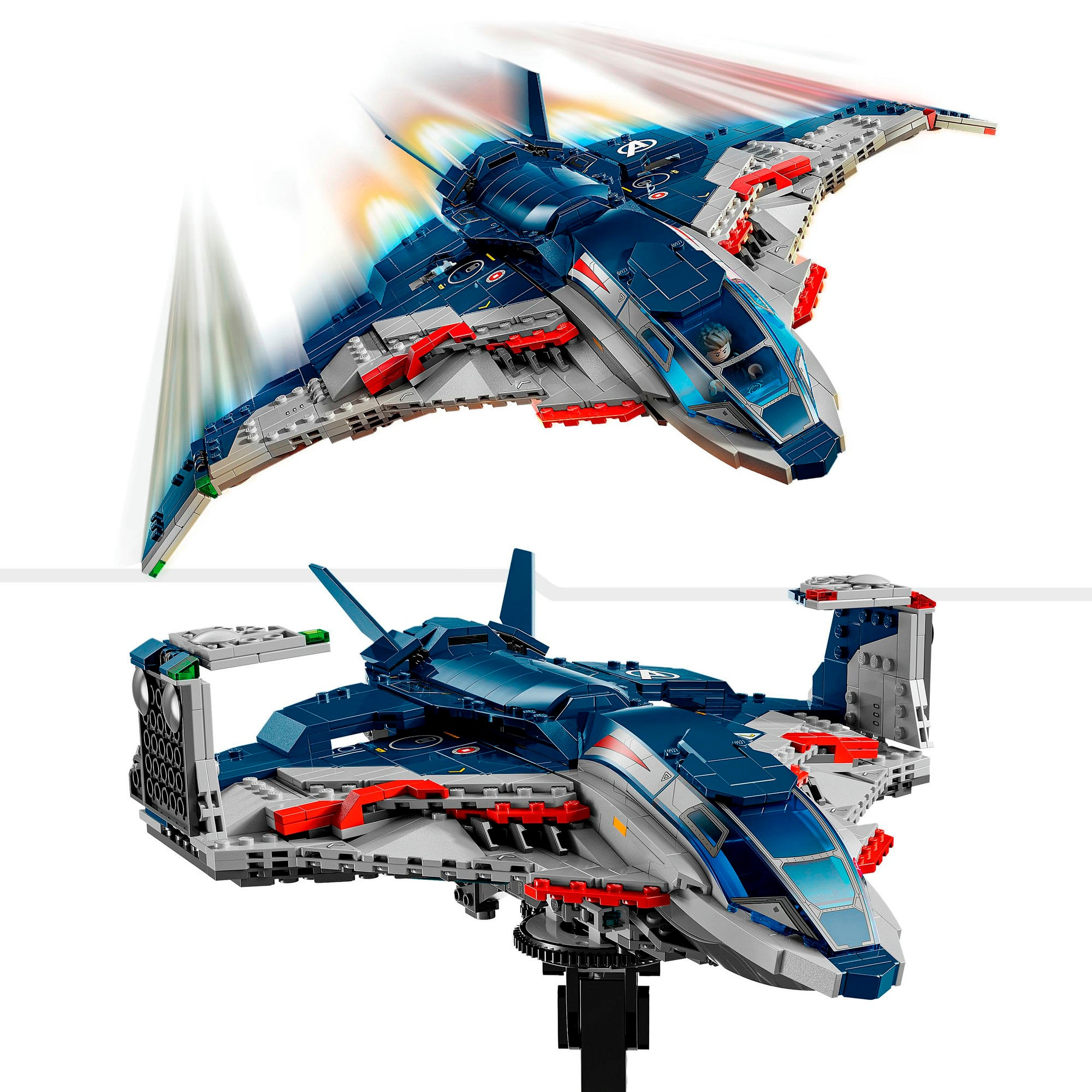 LEGO® Konstruktionsspielsteine »Avengers: Age of Ultron Quinjet (76325), LEGO Super Heroes« Made in Europe