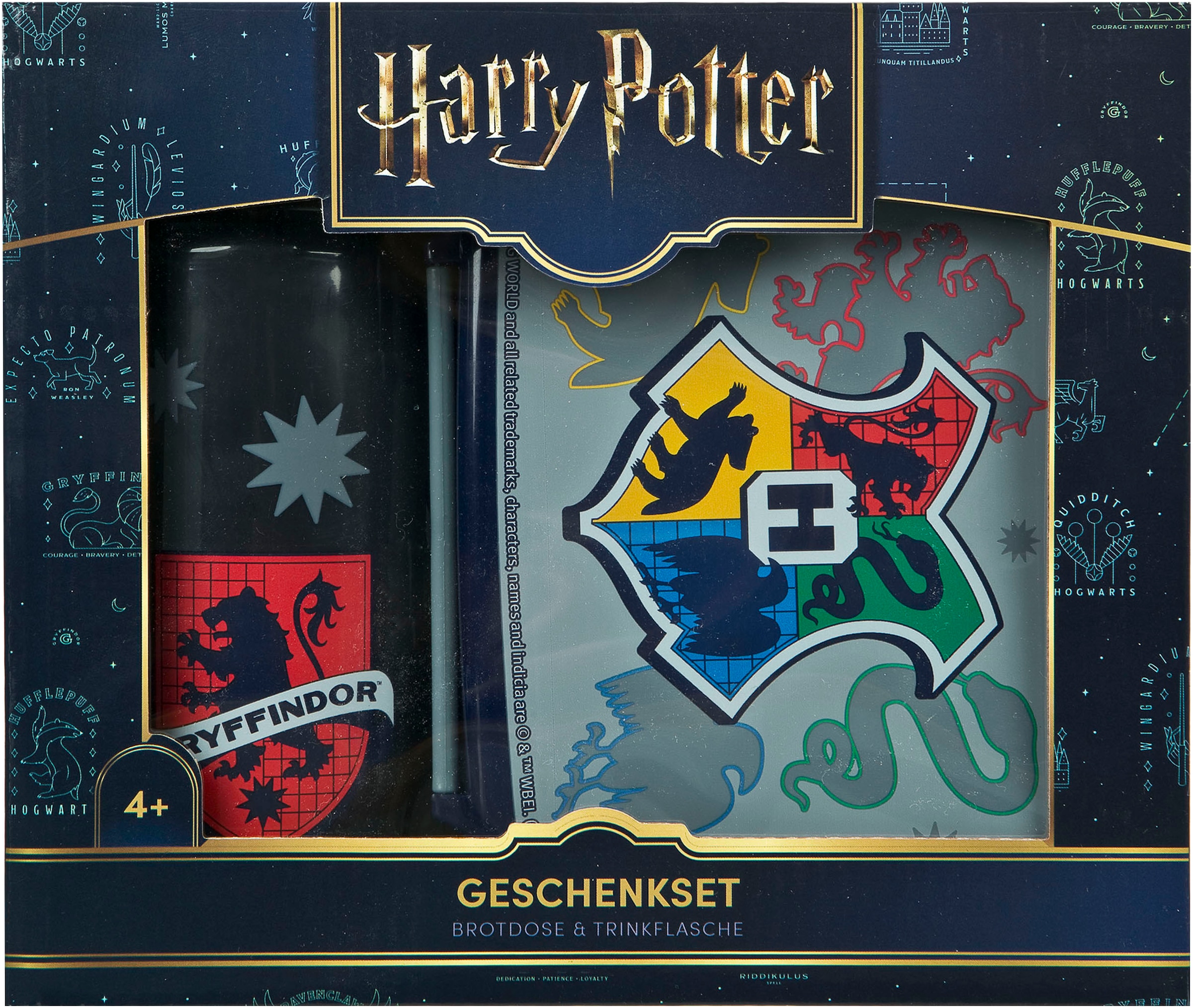 Scooli Lunchbox »Harry Potter« Set, 2 Stk. tlg. mit Trinkflasche