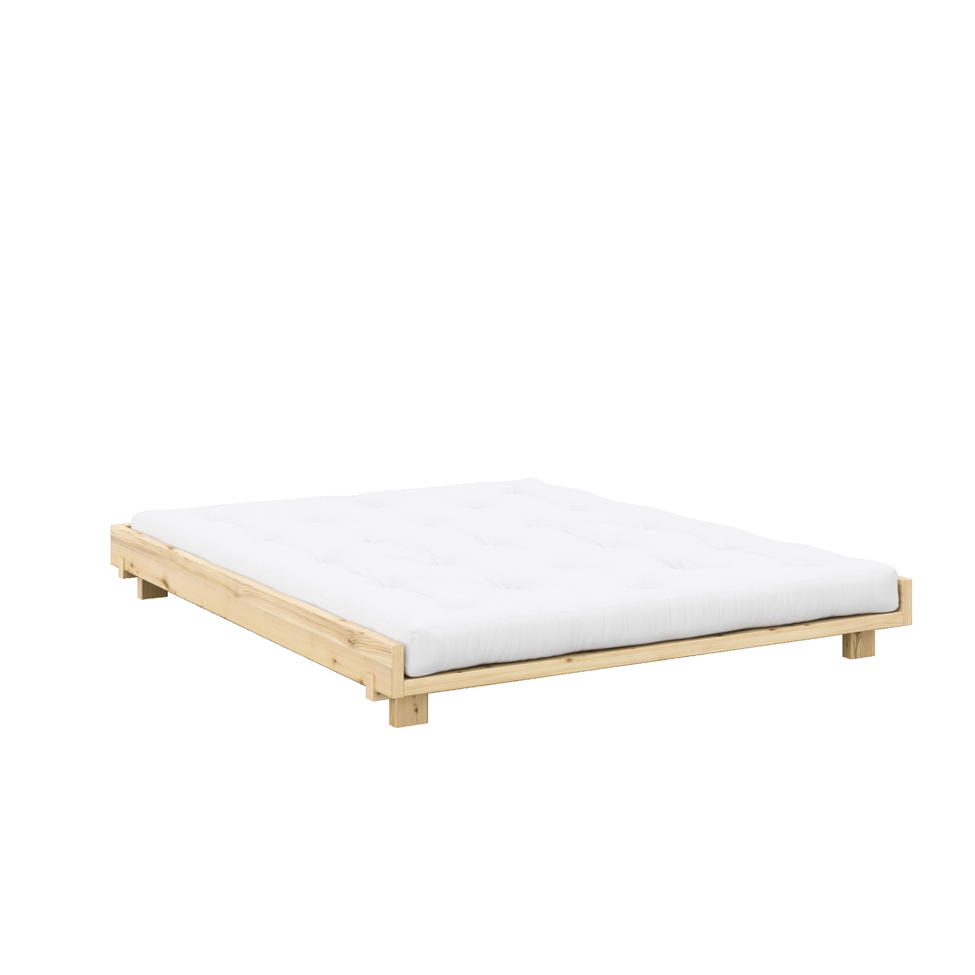 Karup Design Sommier »Social Bed, ohne Matratze, FSC®-zertifiziertes Massivholz« au choix avec ou sans accessoires réglables, lit en plusieurs tailles