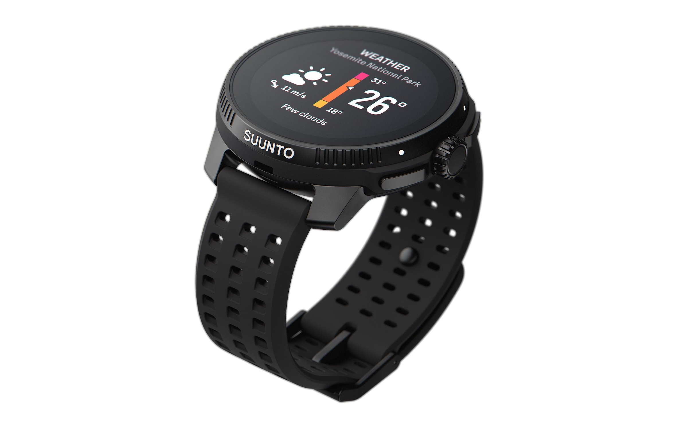 Suunto Fitnessuhr »Race Edelstahl«(/ 1,43 ″) RTOS