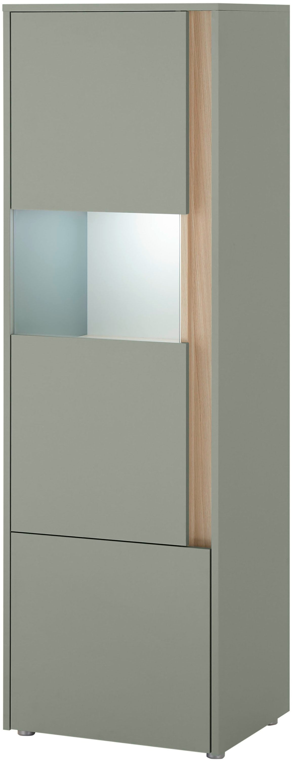 Home affaire Vitrine »City/Giron, moderner Hochschrank, Glasvitrine« zeitlos, modern, ausreichend Stauraum, vielseitig einsetzbar