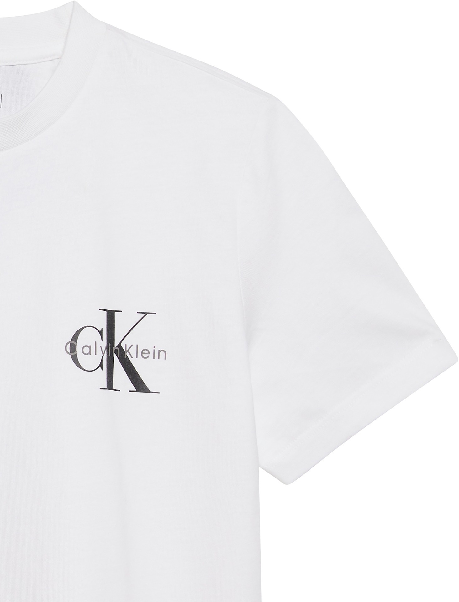 Calvin Klein Jeans T-Shirt »A- Logo CN 2 Pack Tee« Packung, 2er-Pack, 2 Stk. tlg. Mit Rundhalsausschnitt