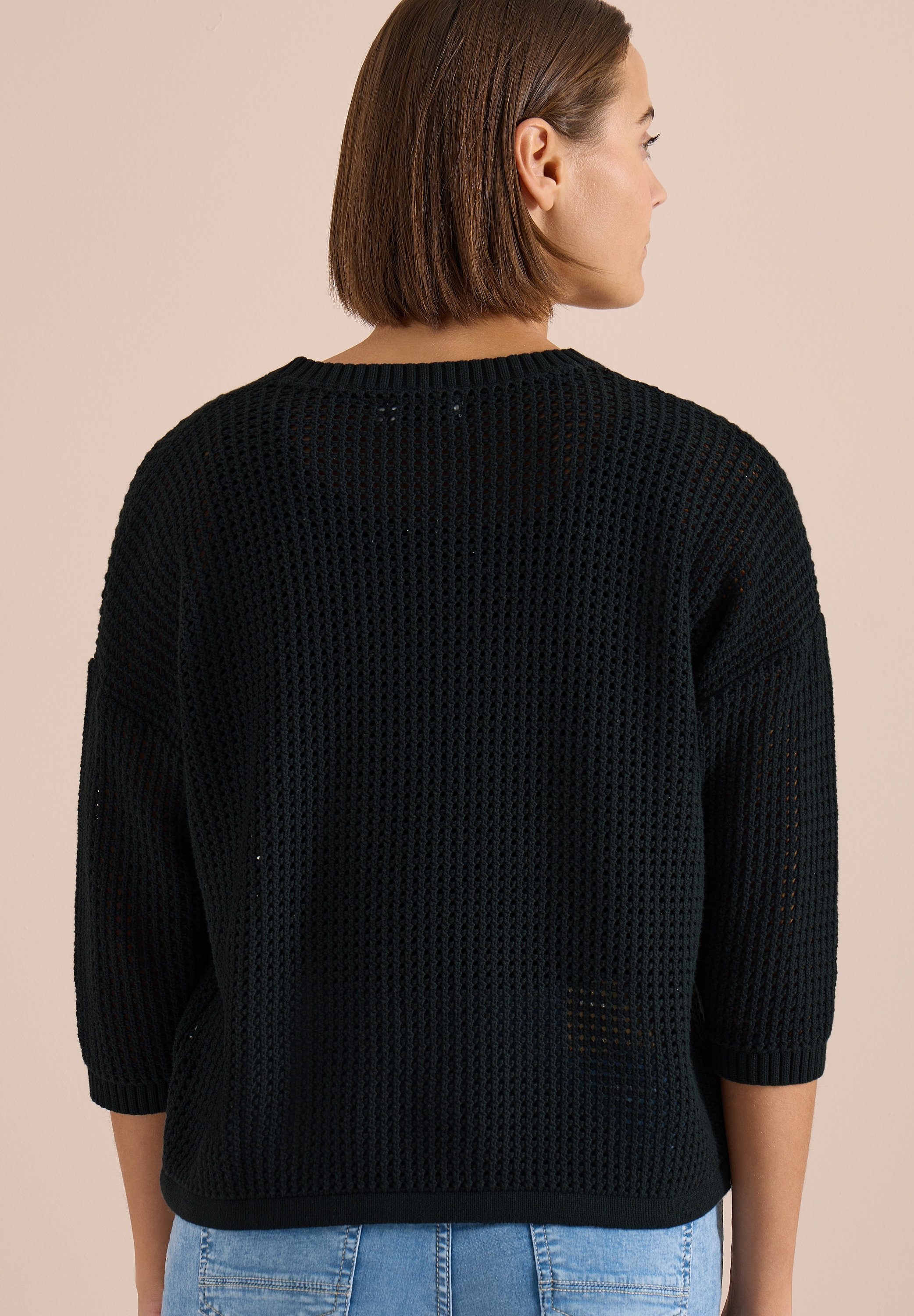 Cecil Pull en tricot look crochet/tricot d'été moderne