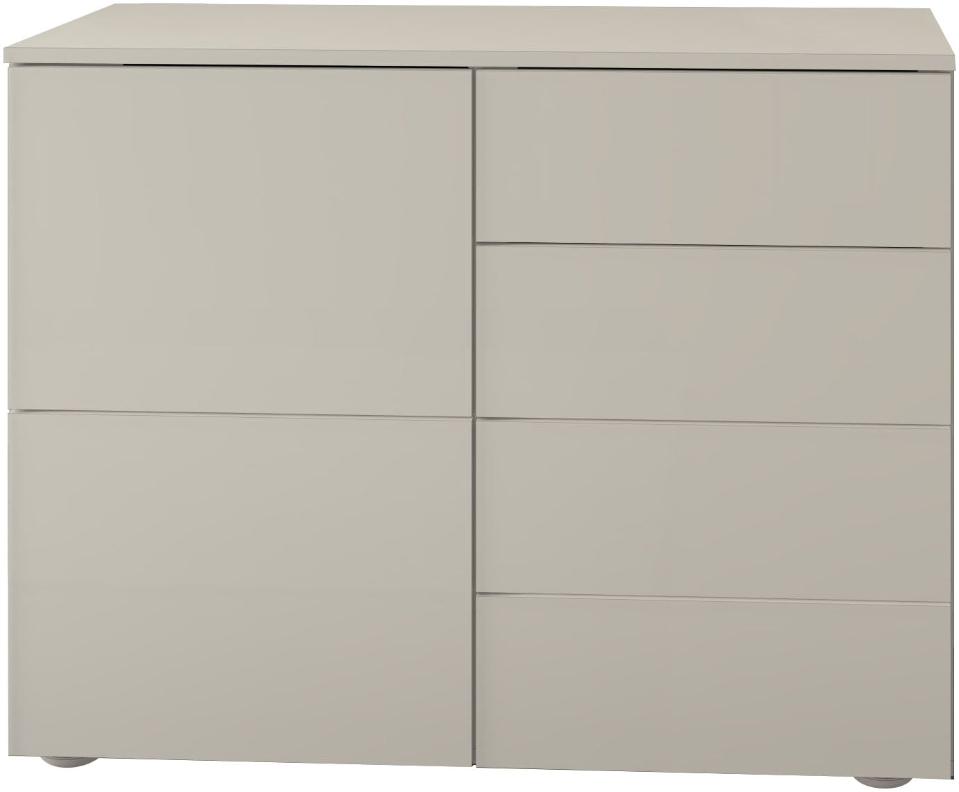 borchardt Möbel Commode »Rova, Sideboard Breite 93 cm« Push-To-Open, verstellbare Einlegeböden, viel Stauraum, Breite 93cm