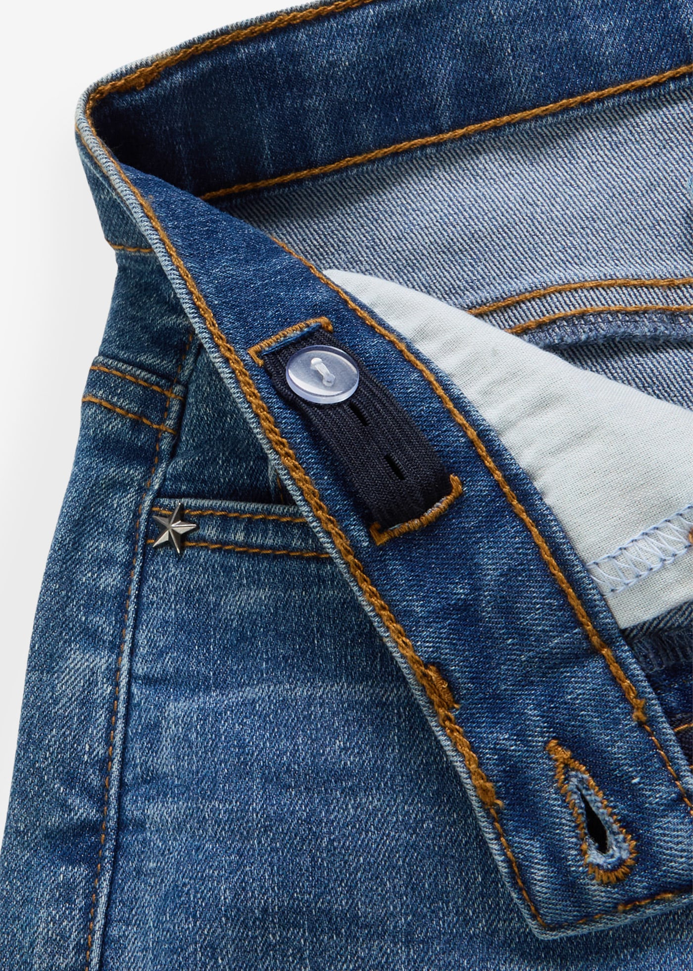 bonprix Jeans large , Wide-Leg-Jeans Mid Waist
