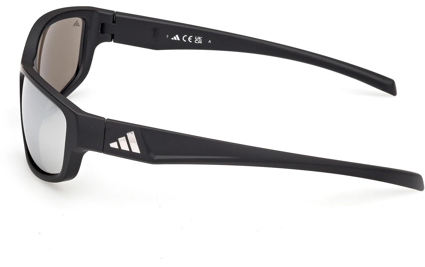 adidas Performance Sportbrille »ES0005 Matte Black, Smoke Mirror« UV Schutz