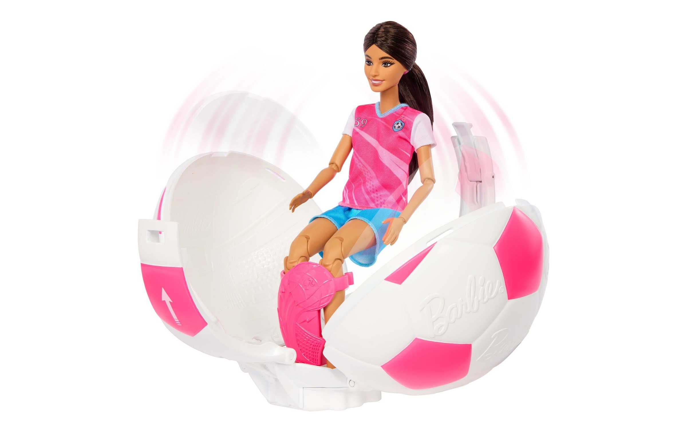 Barbie Poupée à habiller »Team Barbie Roll & Reveal, Barbie«