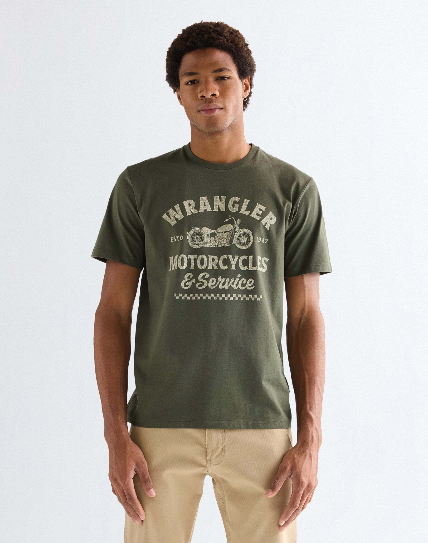 Wrangler T-shirt »WRANGLER T-Shirt Americana«