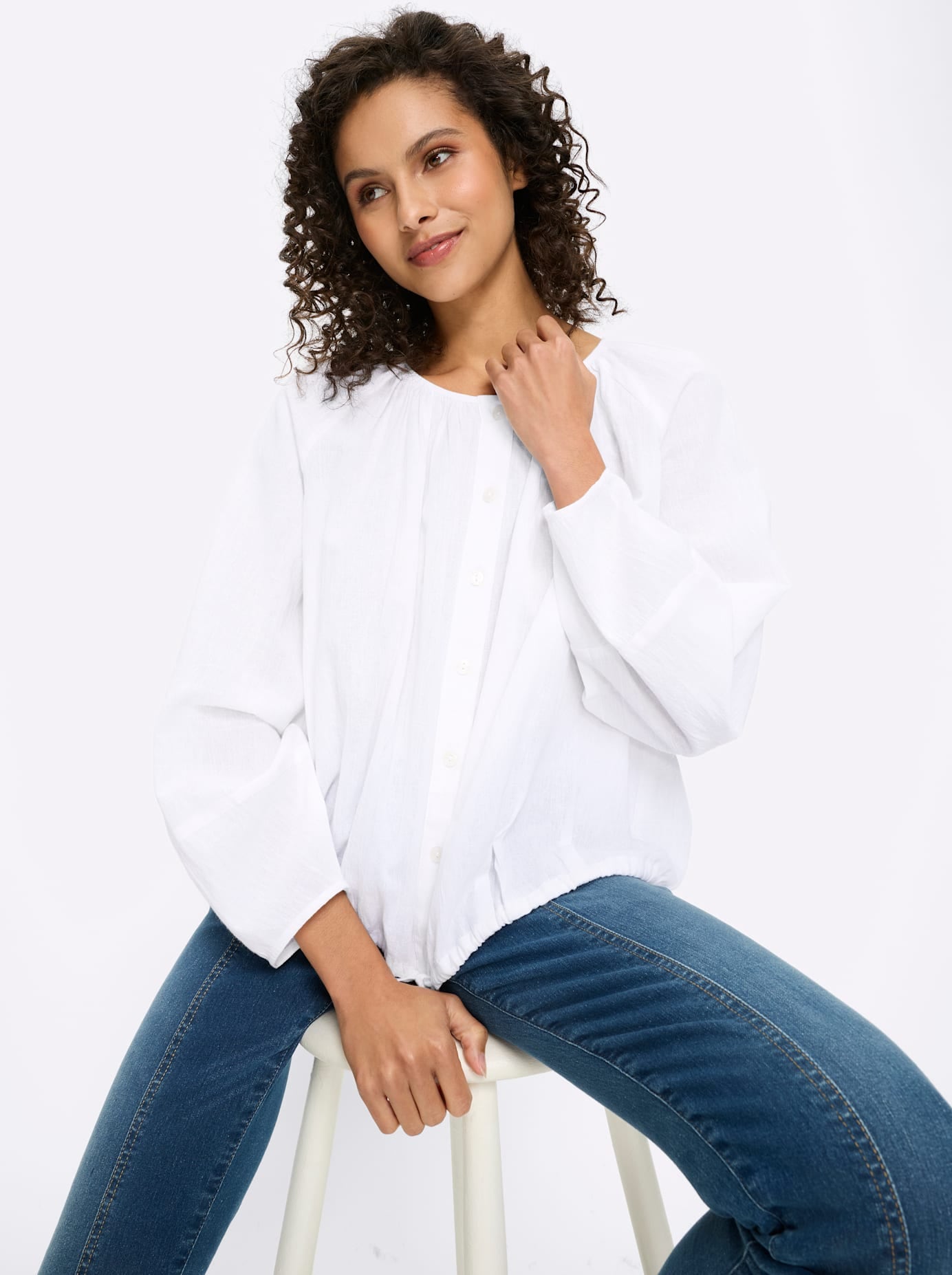 heine Blouse à manches longues