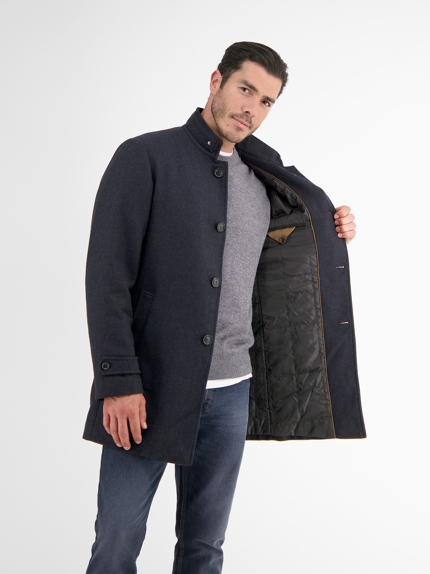 LERROS Manteau en laine »Mantel in elegant-sportivem Design«