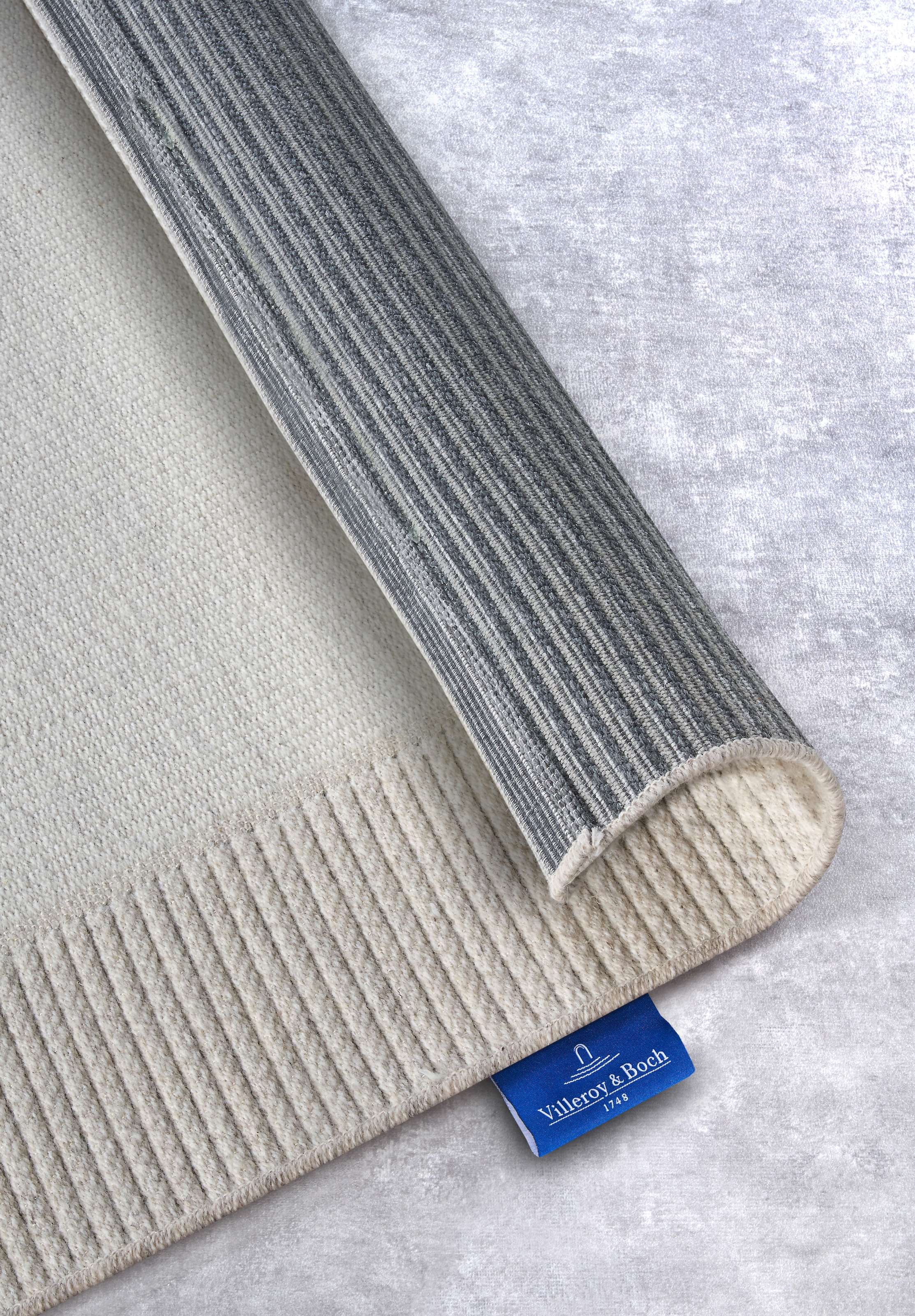 Villeroy & Boch Wollteppich »Johann« rechteckig 5 mm Höhe Schurwolle, Wolle, Natur, Wohnzimmer, Schlafzimmer, Boho, Skandi